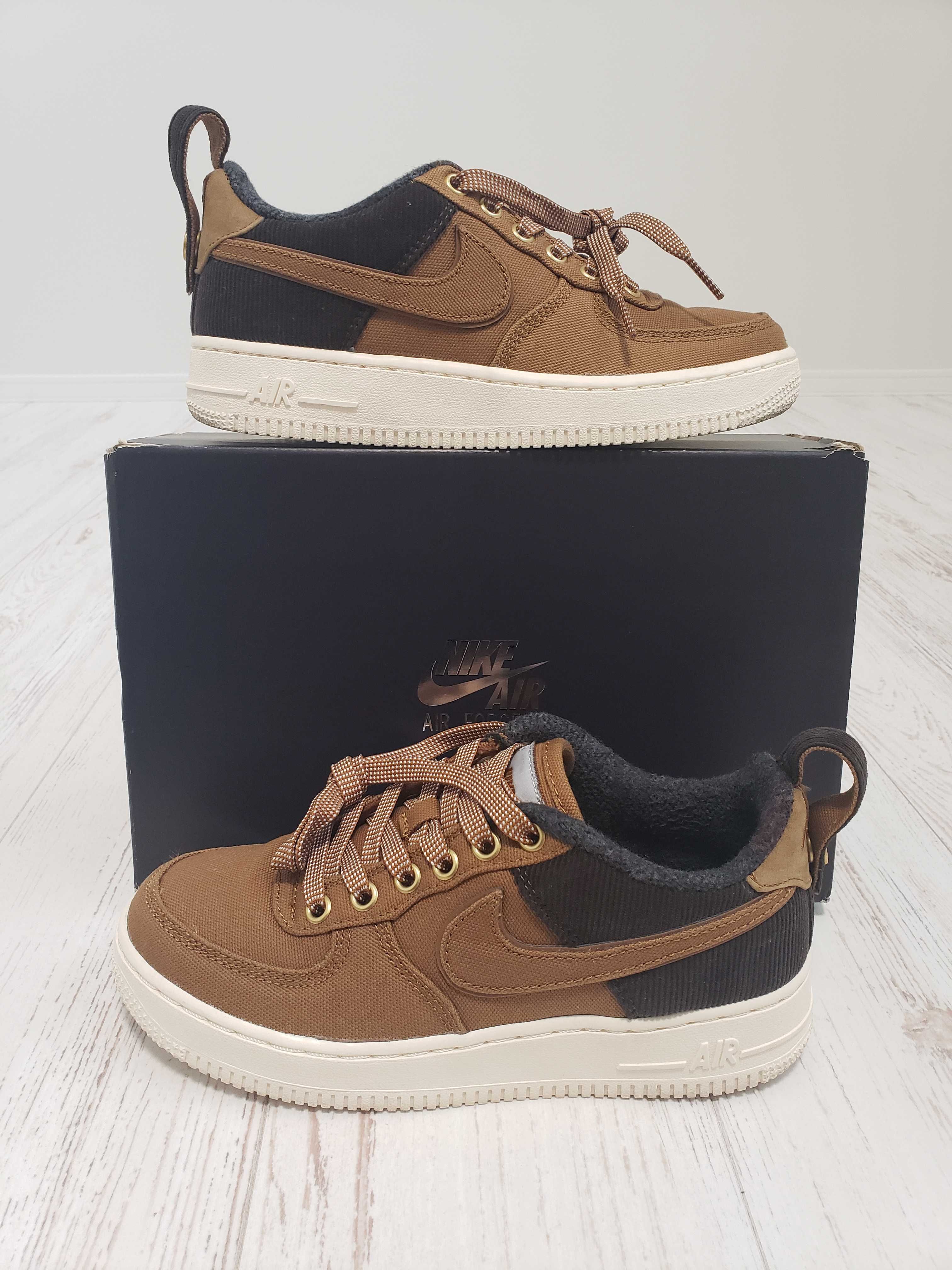 NIKE AIR FORCE 1 LOW CARHARTT WIP ALE BROWN (GS)