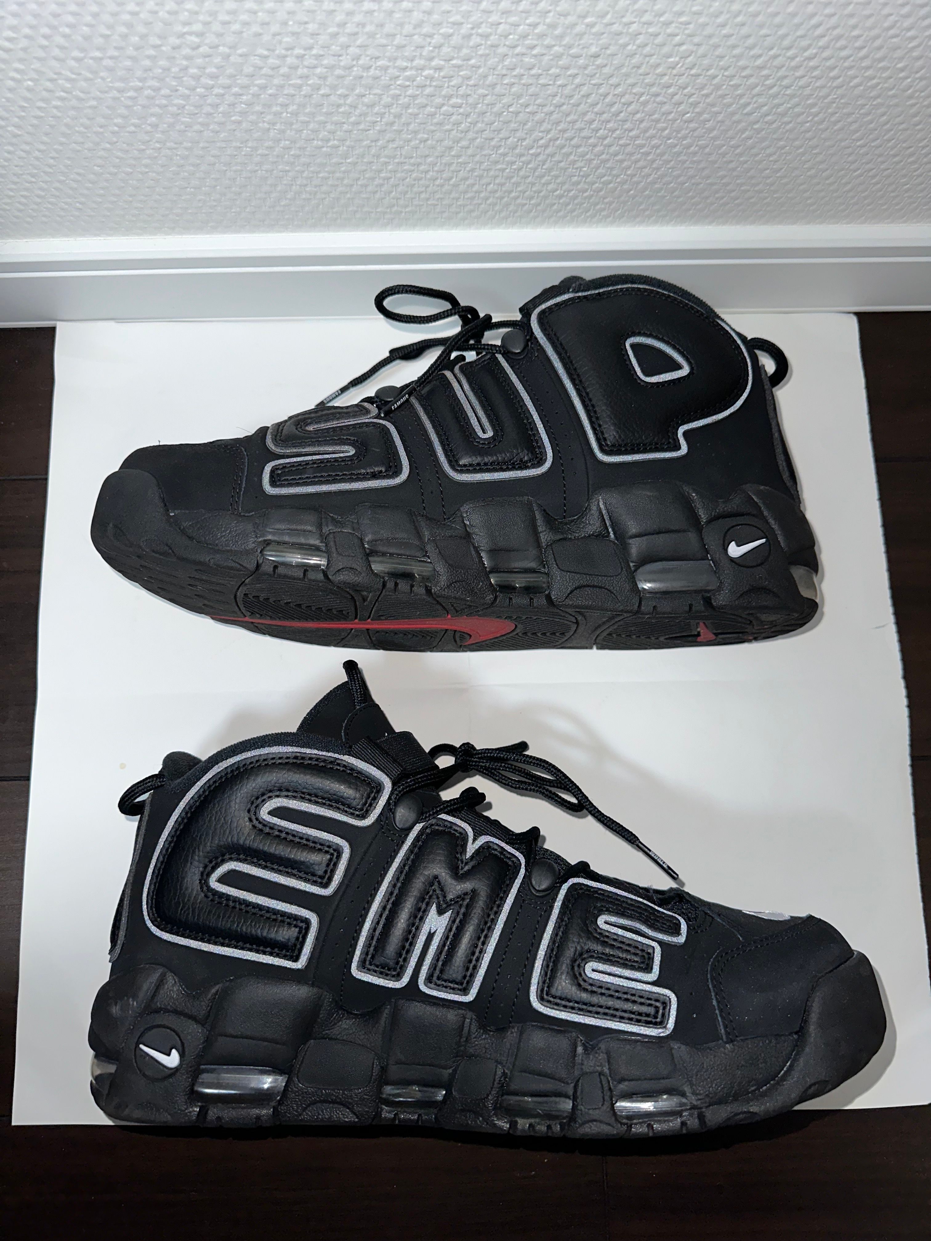 Supreme × Nike Air More Uptempo "Black"