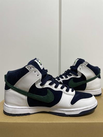 Nike Dunk High EMB "College Navy"
