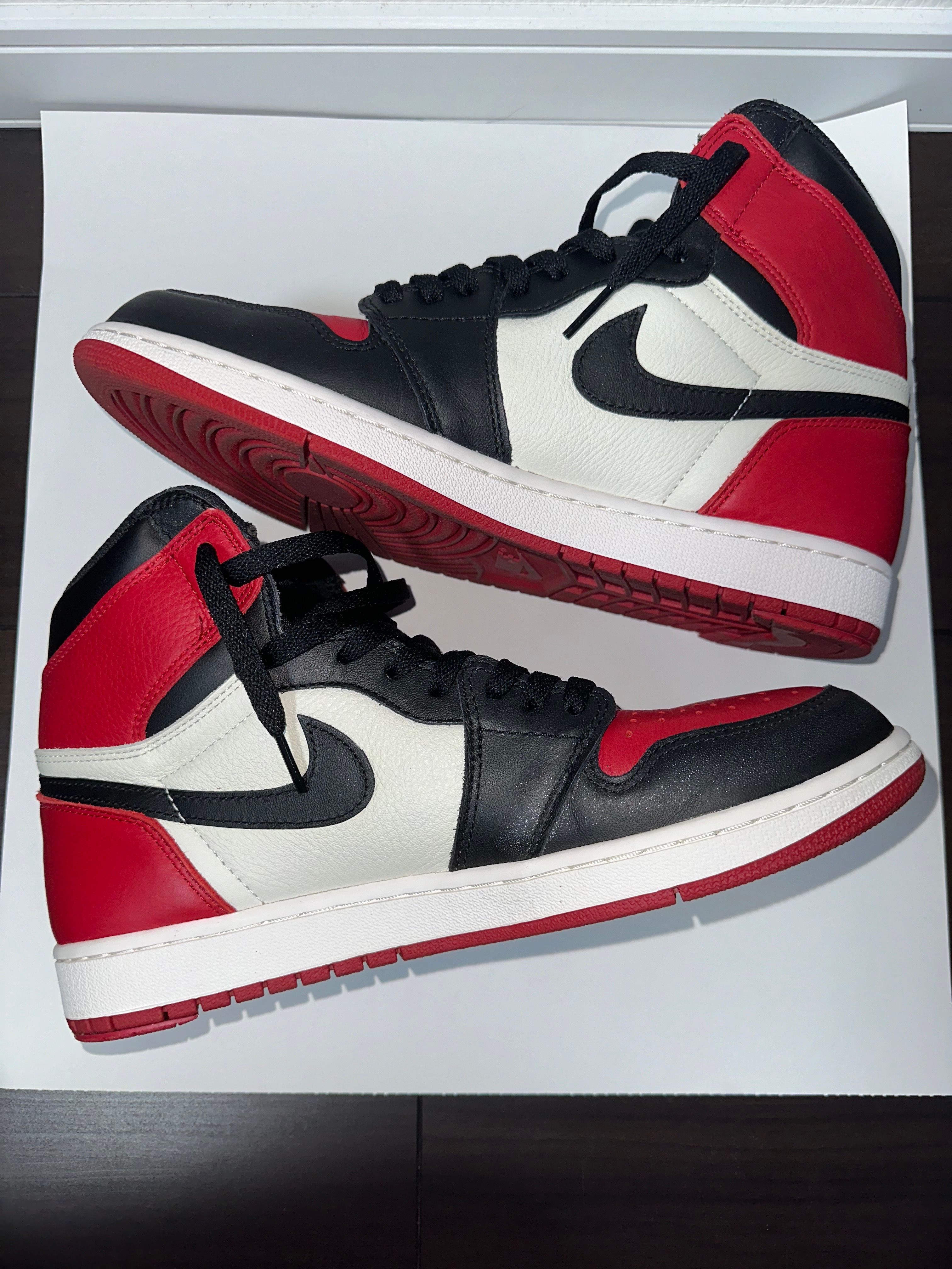 Nike Air Jordan 1 Retro High OG "Bred Toe"