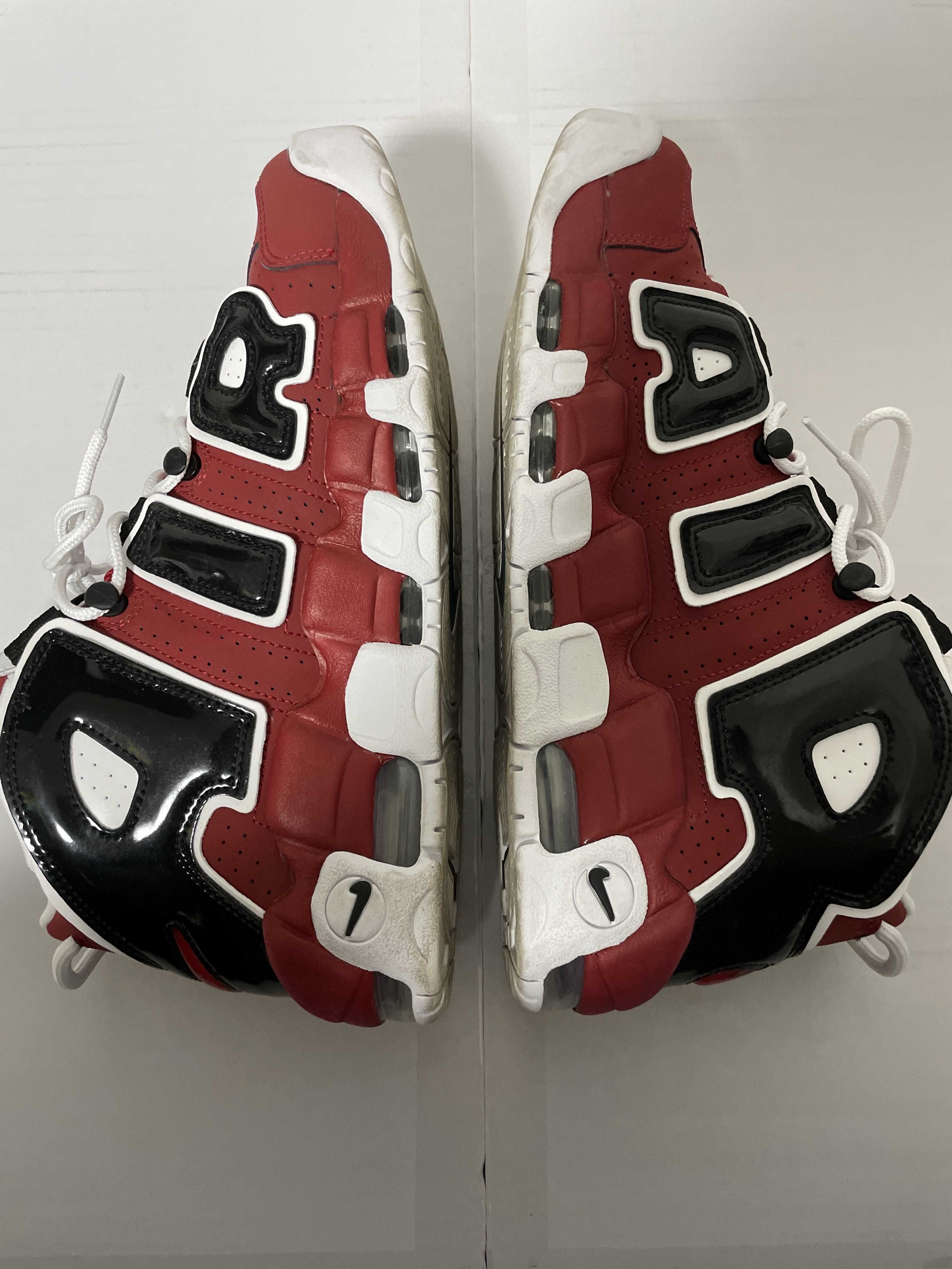 Nike Air More Uptempo ’96 "Black and Varsity Red" (2021)