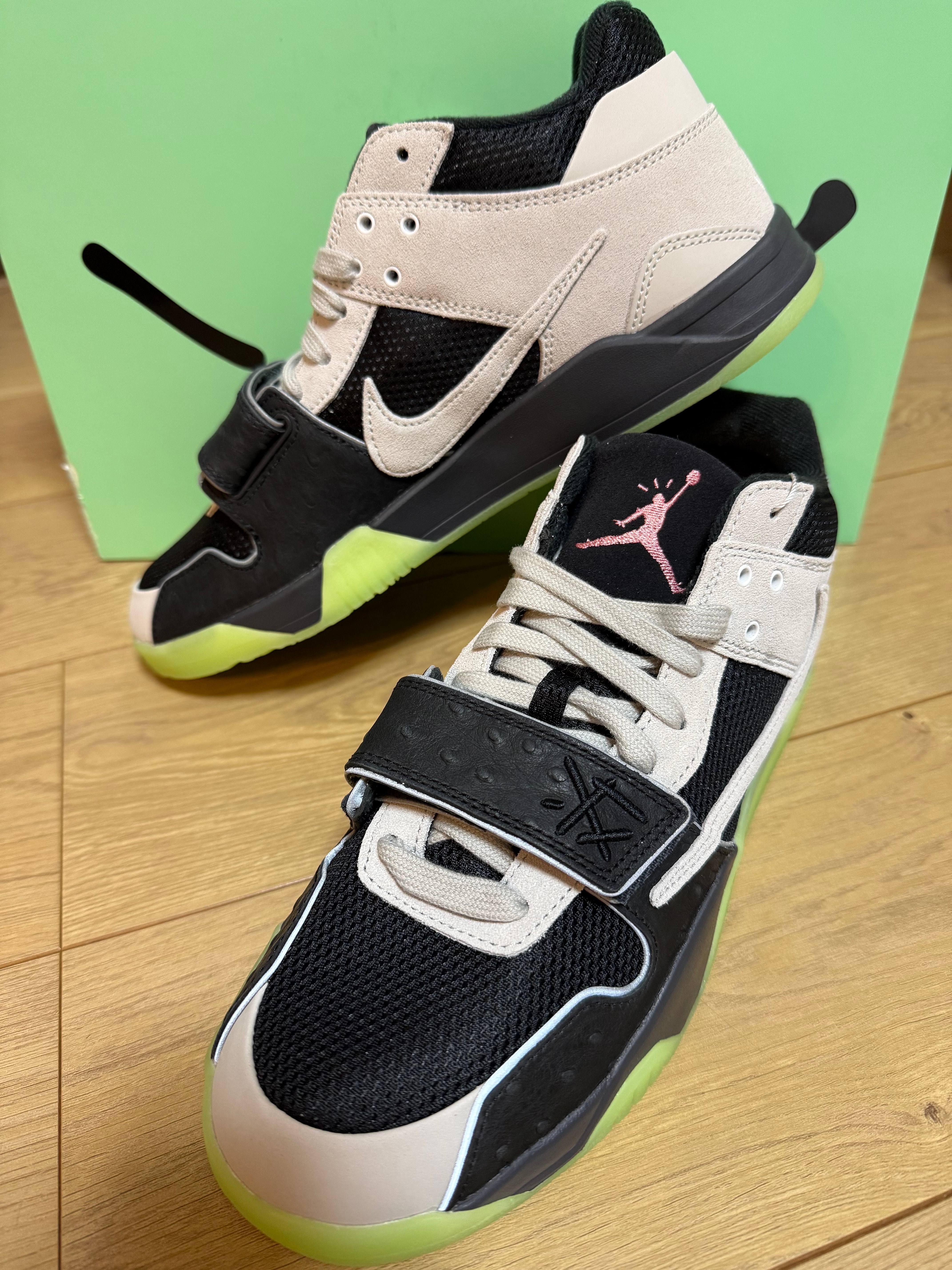 Travis Scott × Chase B × Nike Jumpman Jack TR CJ1 T-Rexx "Night Silver"