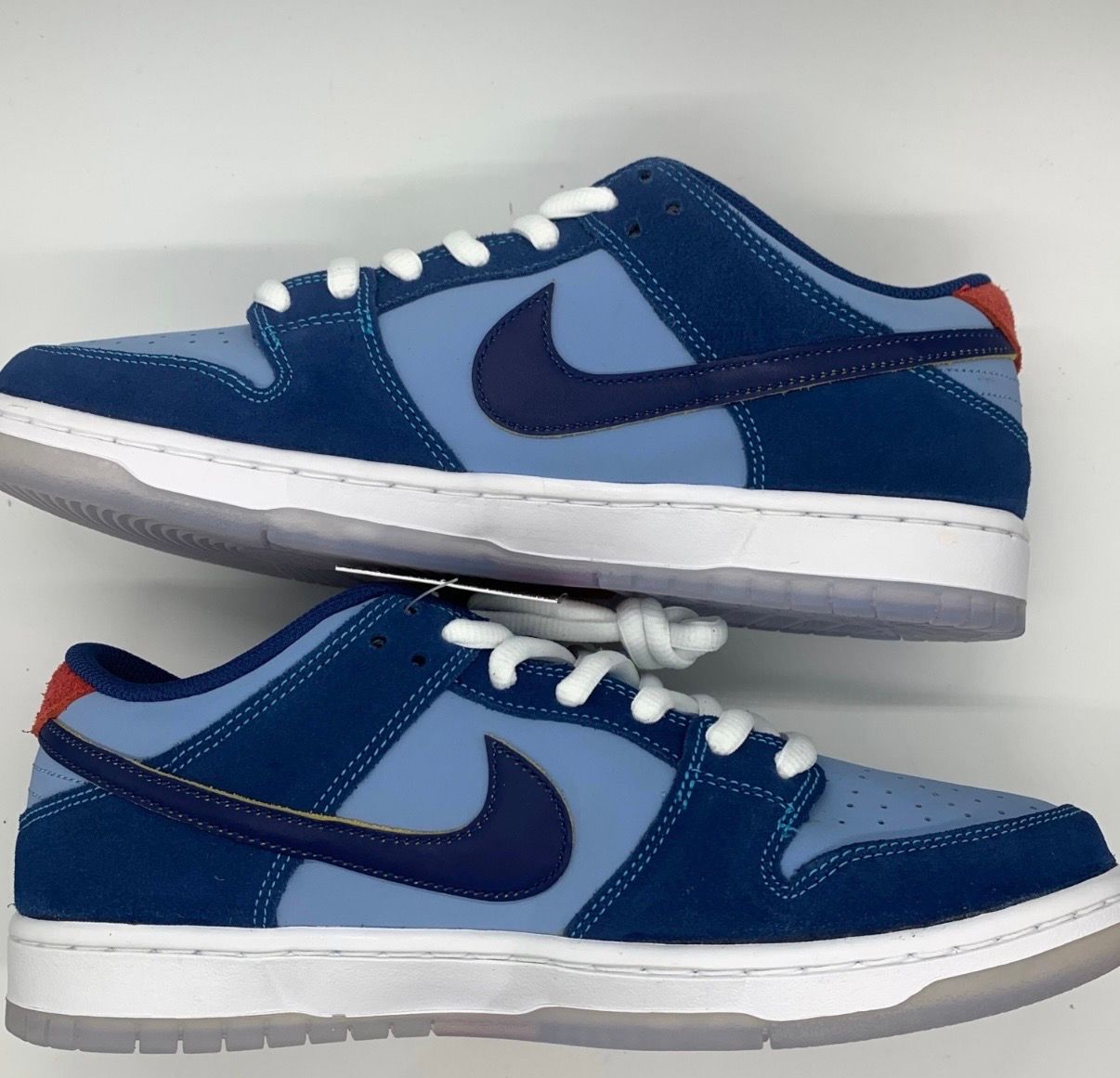 Why So Sad? × Nike SB Dunk Low "Coastal Blue/Speed Yellow-University Red"