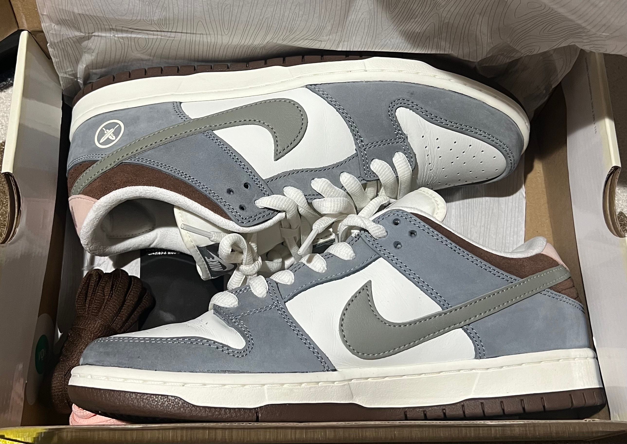 堀米 雄斗(Yuto Horigome) × Nike SB Dunk Low Pro QS "Wolf Grey"