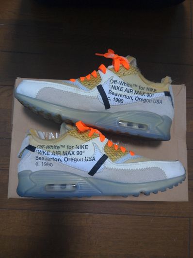 Off-White × Nike Air Max 90 "The 10/Sail"