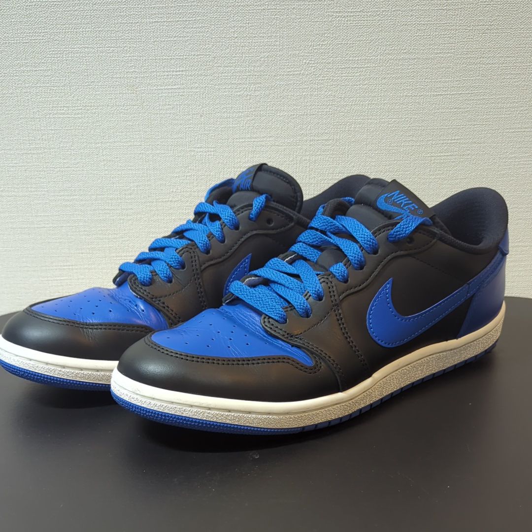 Nike Air Jordan 1 Low '85 "Black and Royal Blue"
