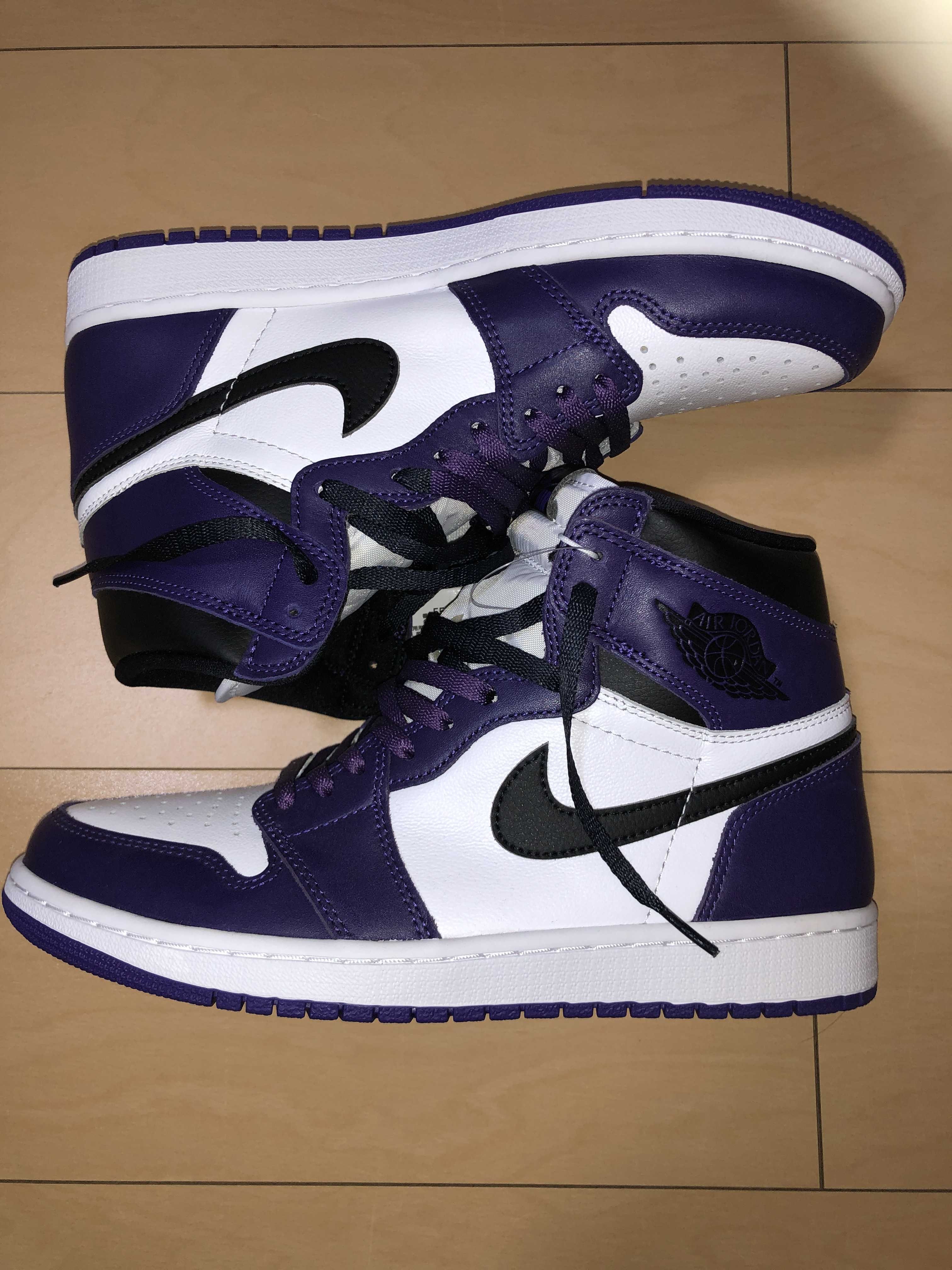 Nike Air Jordan 1 Retro High OG "Court Purple White/Black" (2020)