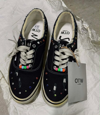 Satoshi Nakamoto × OTW by Vans Era 95 Gems "Round Jewel"