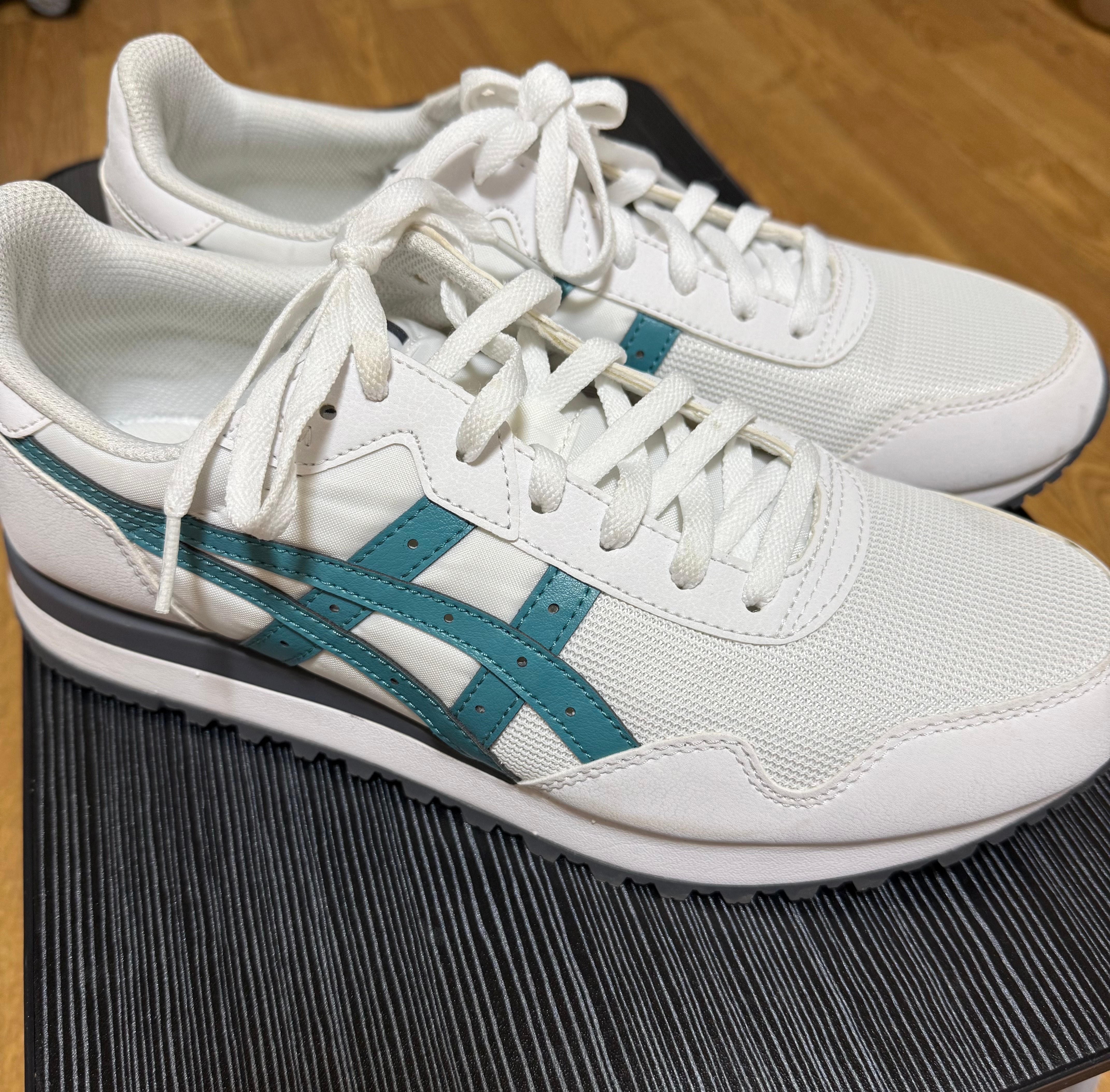 アシックス タイガーランナー2 "ホワイト/ブルーティール"