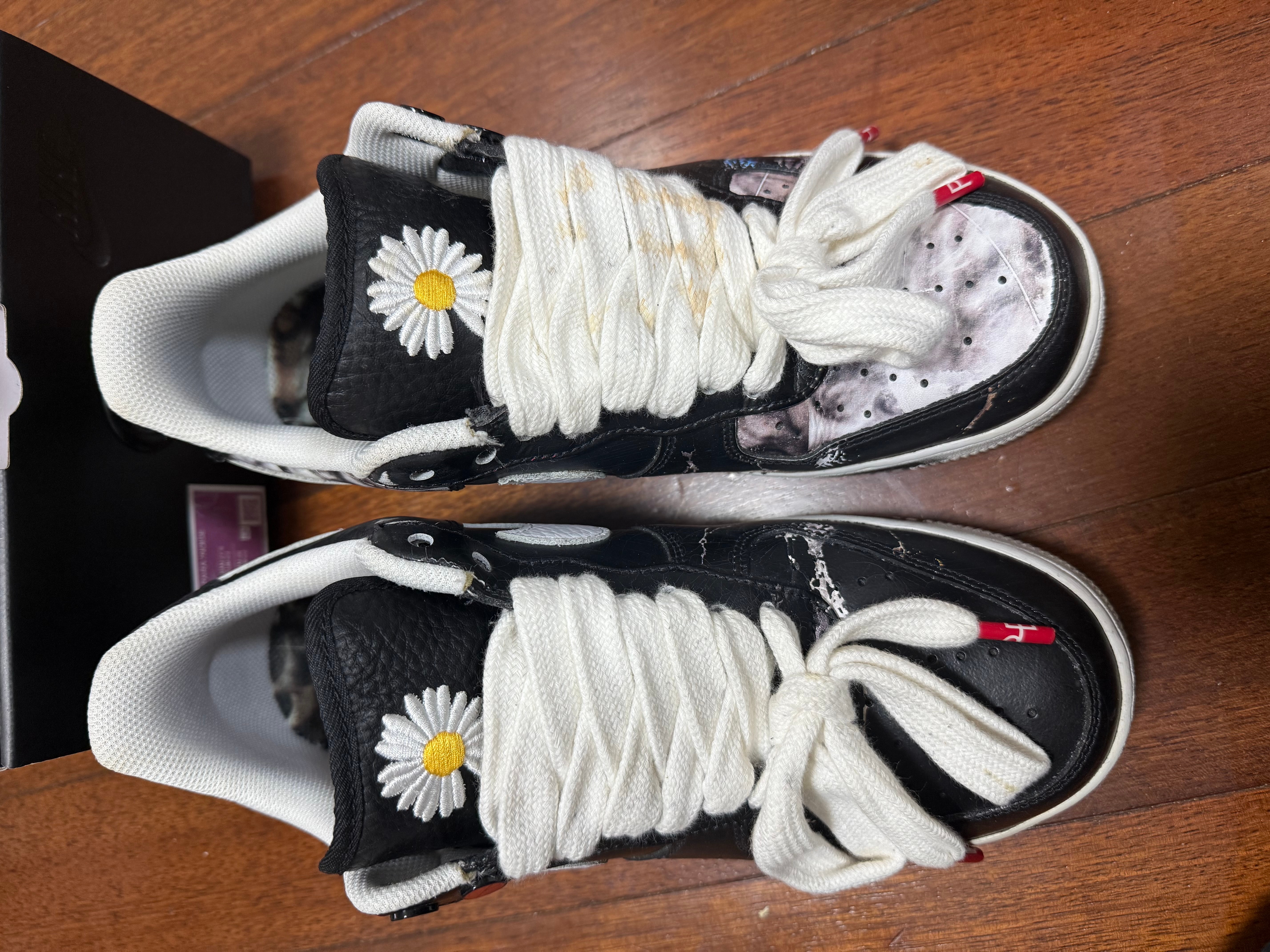 PEACEMINUSONE × Nike Air Force 1 Low Para Noise "Black" / G-DRAGON