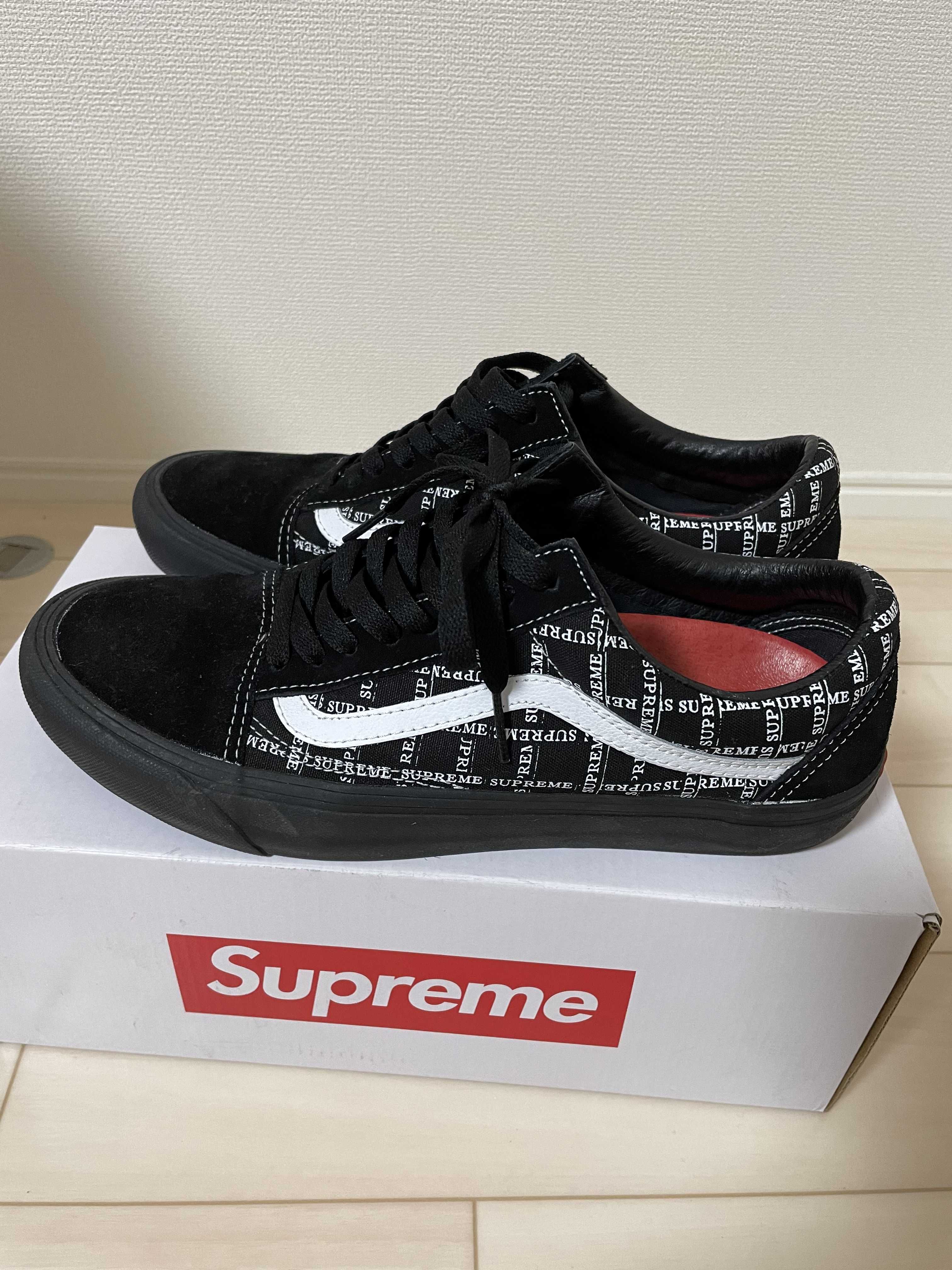 Supreme × Vans Old Skool "Black"