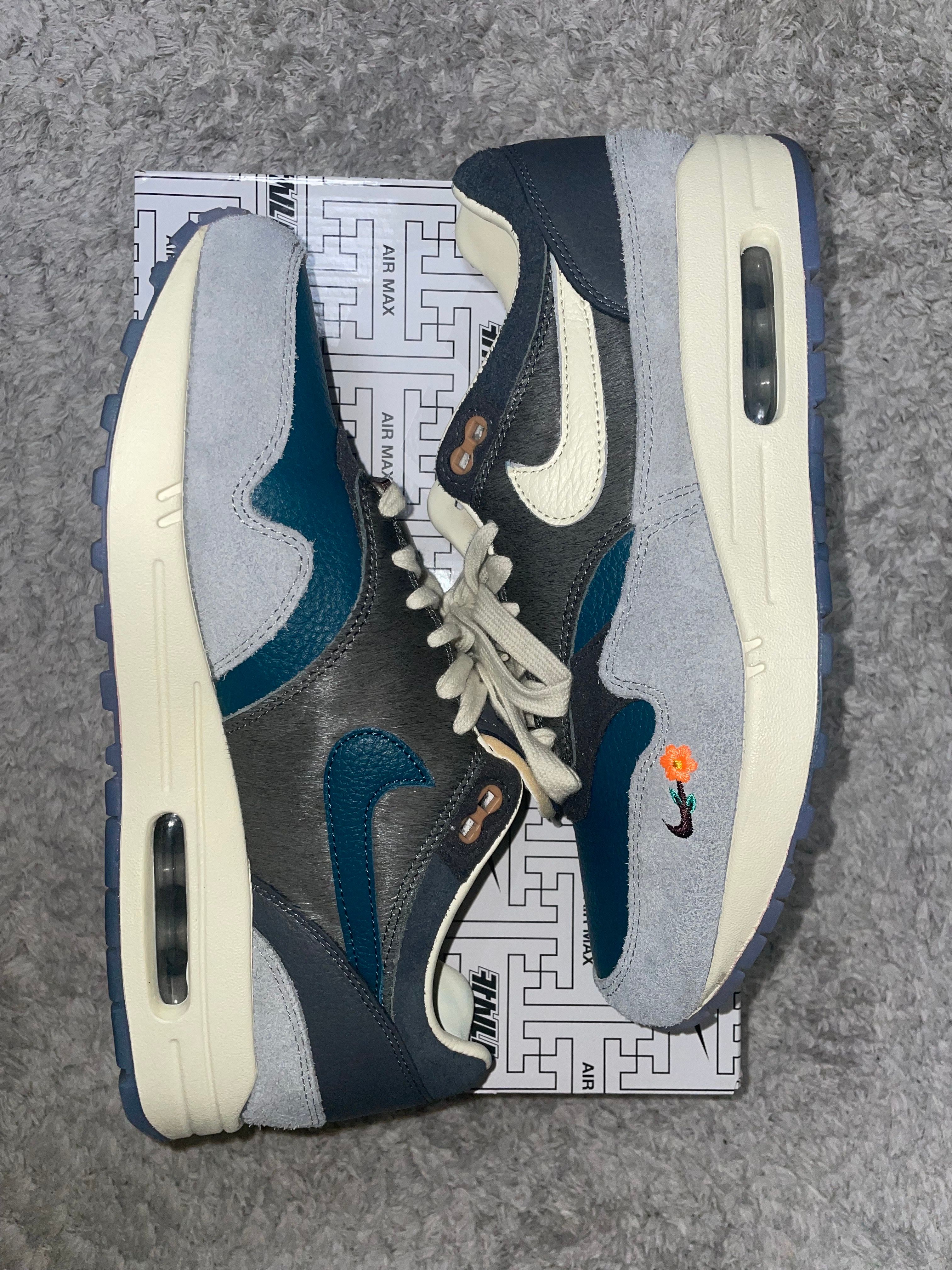 Kasina × Nike Air Max 1 "Won-Ang/Grey"