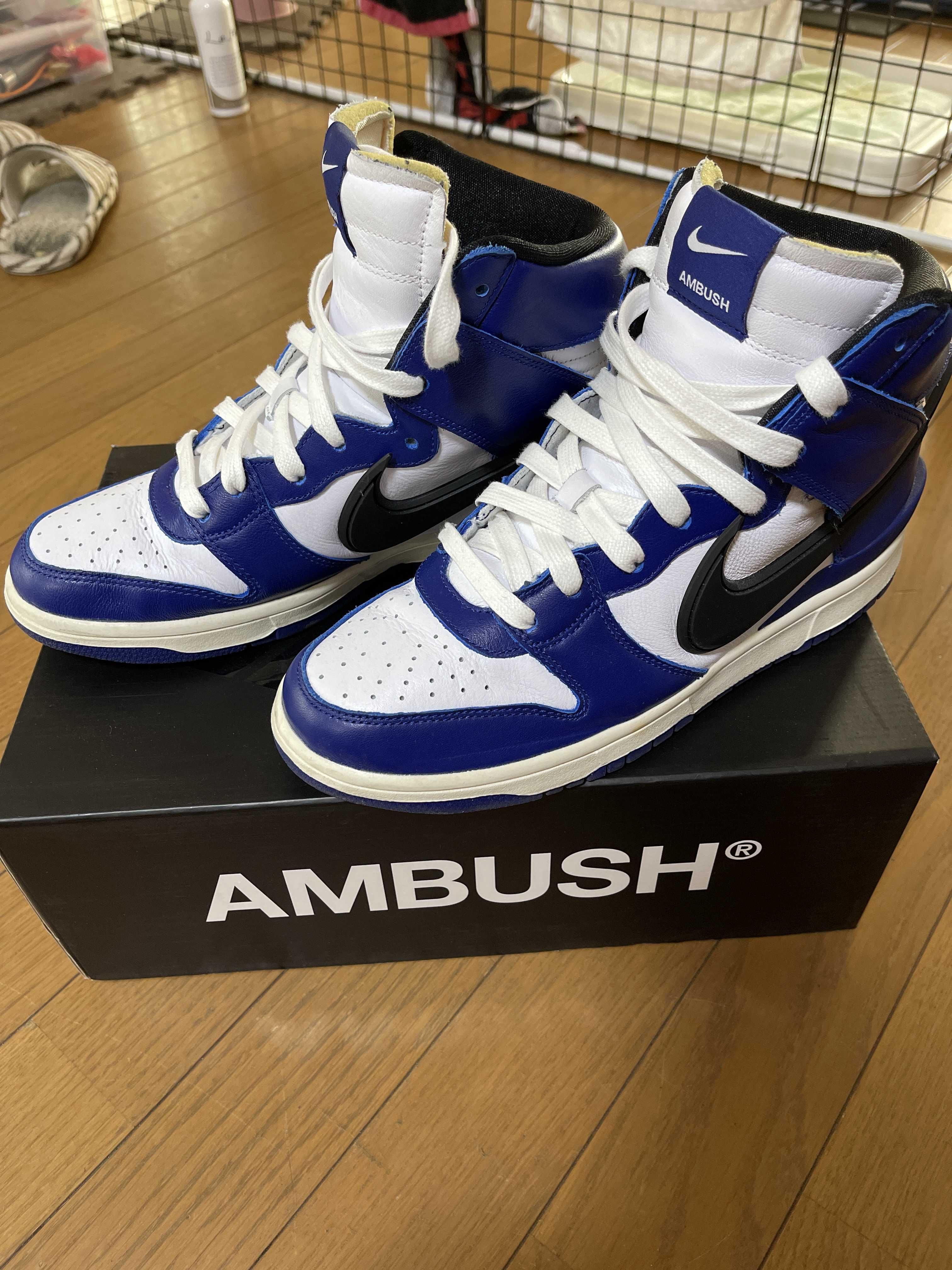 AMBUSH × NIKE DUNK HIGH "DEEP ROYAL"