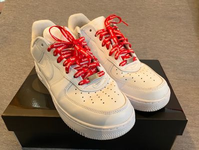 Supreme × Nike Air Force 1 Low "White"