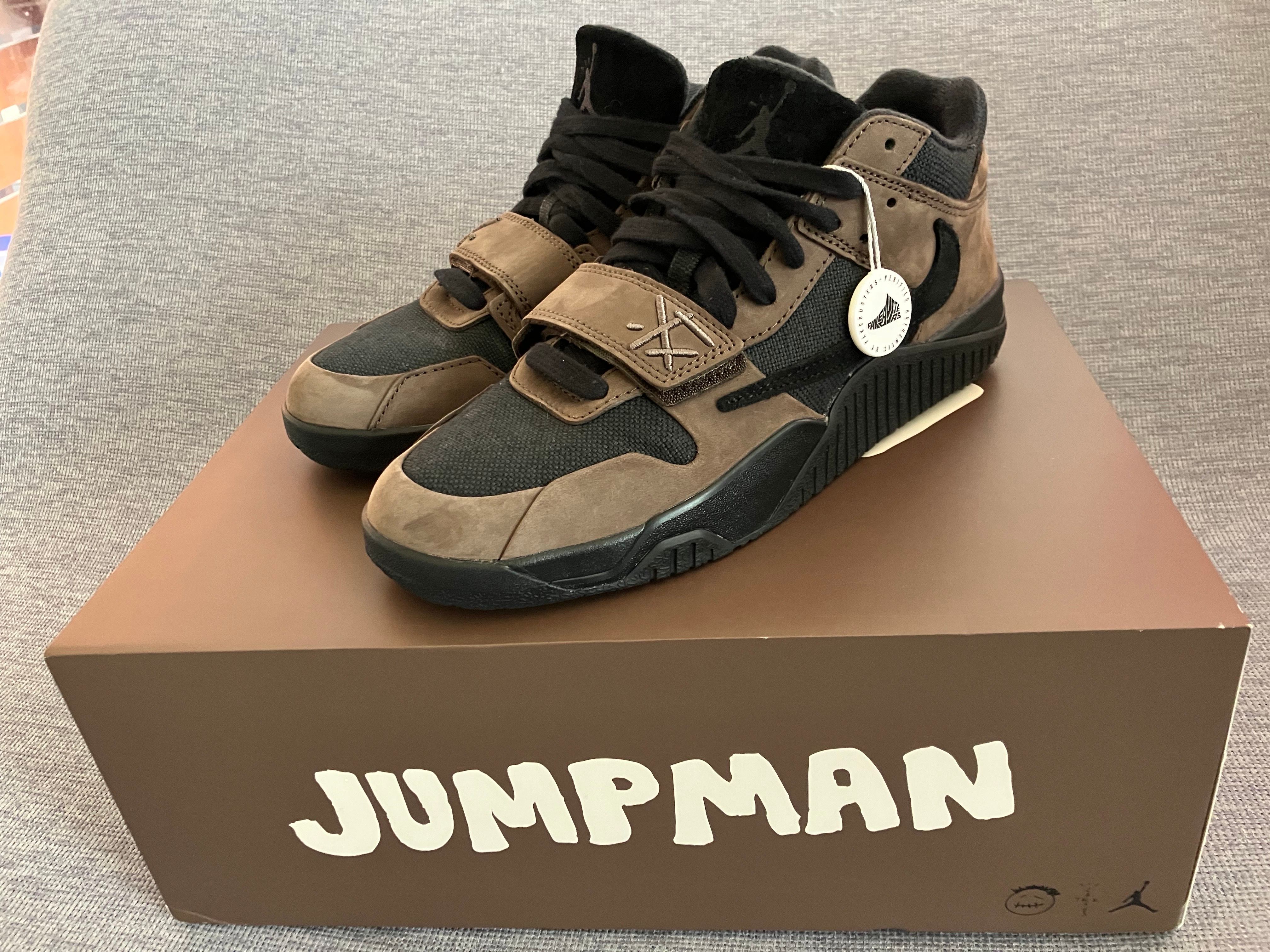 Travis Scott × Nike Jordan Jumpman Jack TR CJ1 T-Rexx "Black and Dark Mocha"