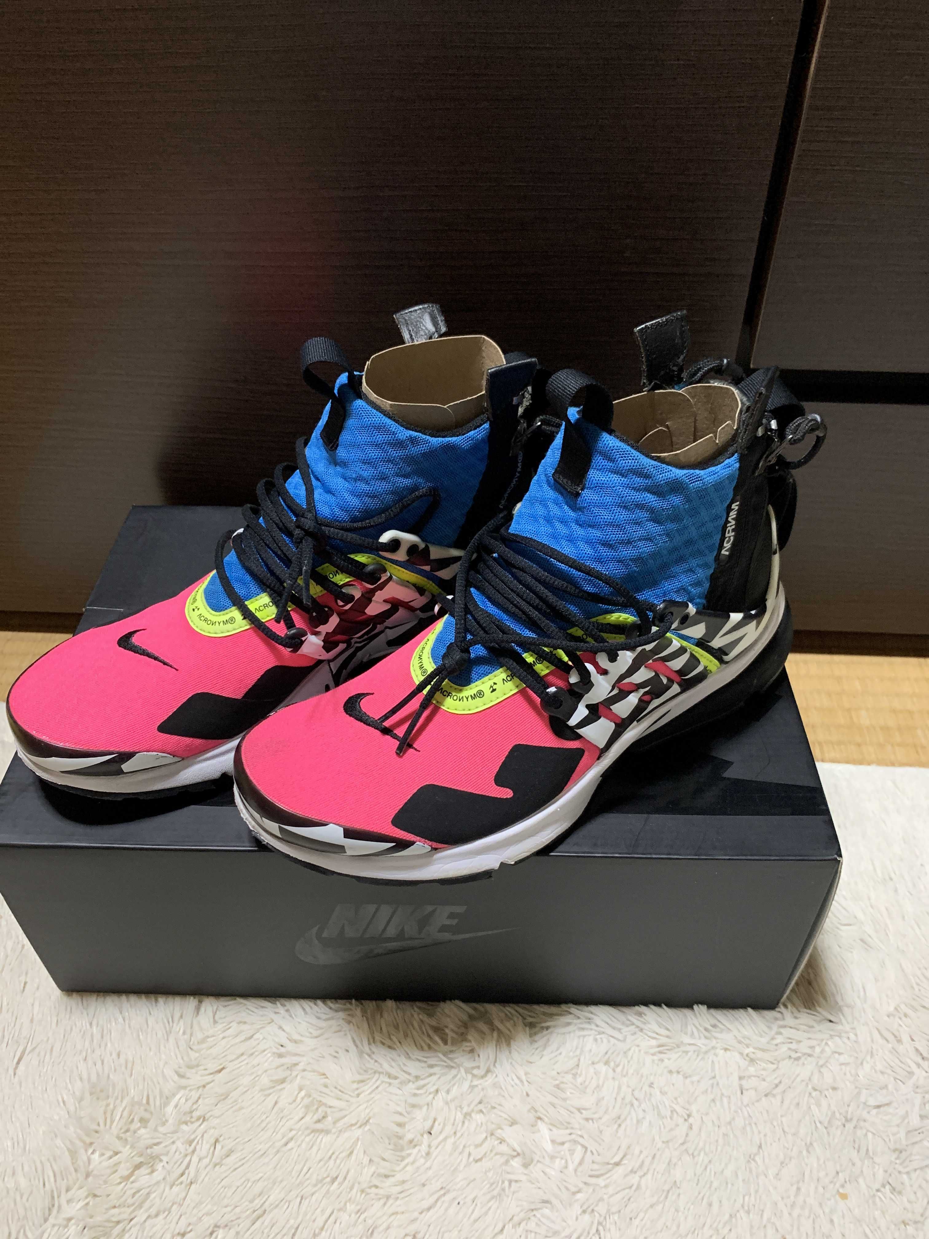 ACRONYM × Nike Air Presto Mid "Hyper Pink"