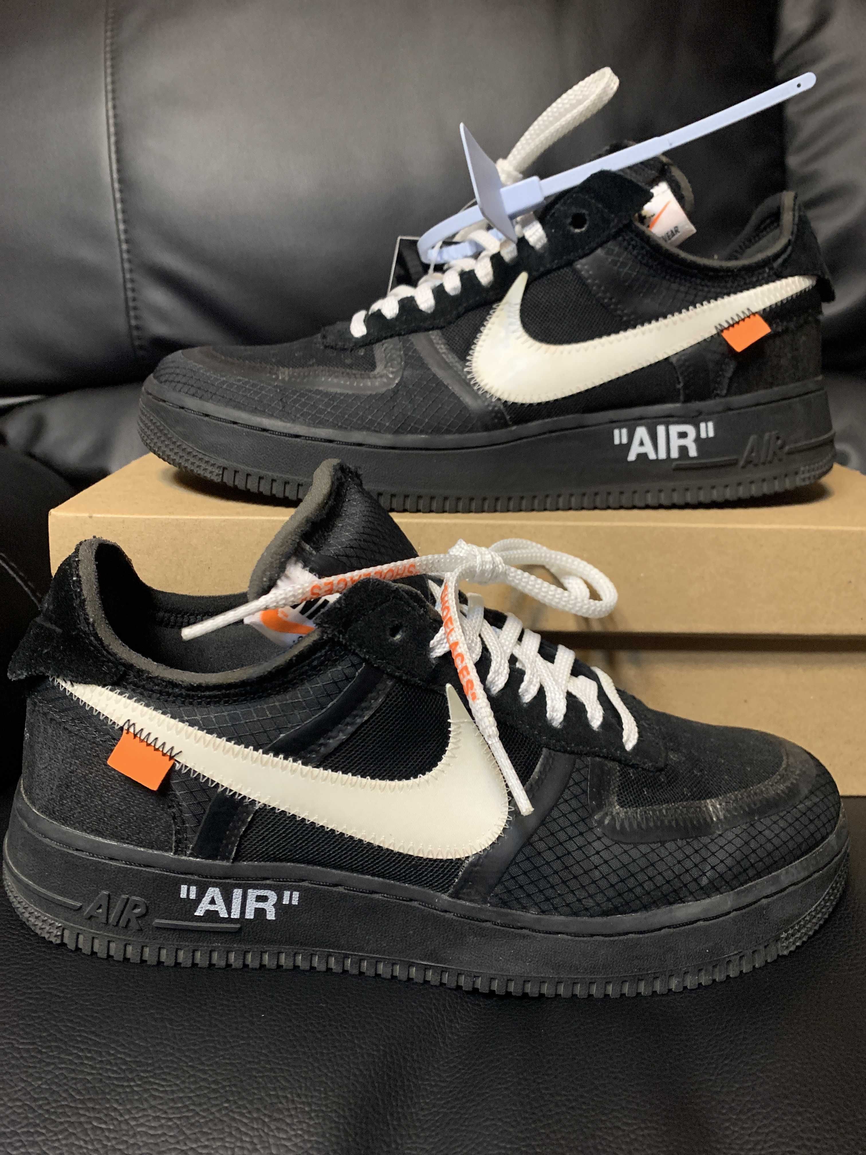 Off-White × Nike Air Force 1 Low "Black"
