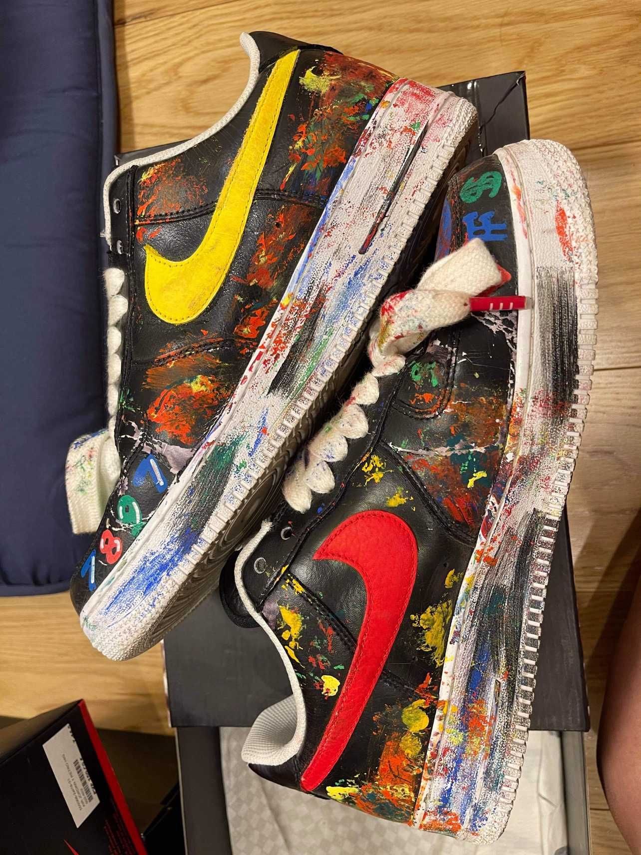 PEACEMINUSONE × Nike Air Force 1 Low Para Noise "Black" / G-DRAGON