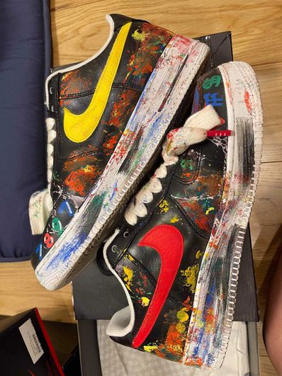 PEACEMINUSONE × Nike Air Force 1 Low Para Noise "Black" / G-DRAGON