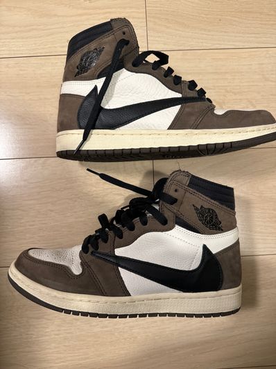 Travis Scott × Nike Air Jordan 1 Retro High OG TS SP "Sail/Dark Mocha"
