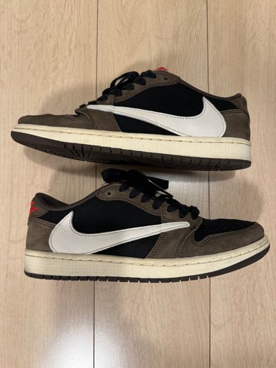 Travis Scott × Nike Air Jordan 1 Low OG SP-T "Black/Dark Mocha"
