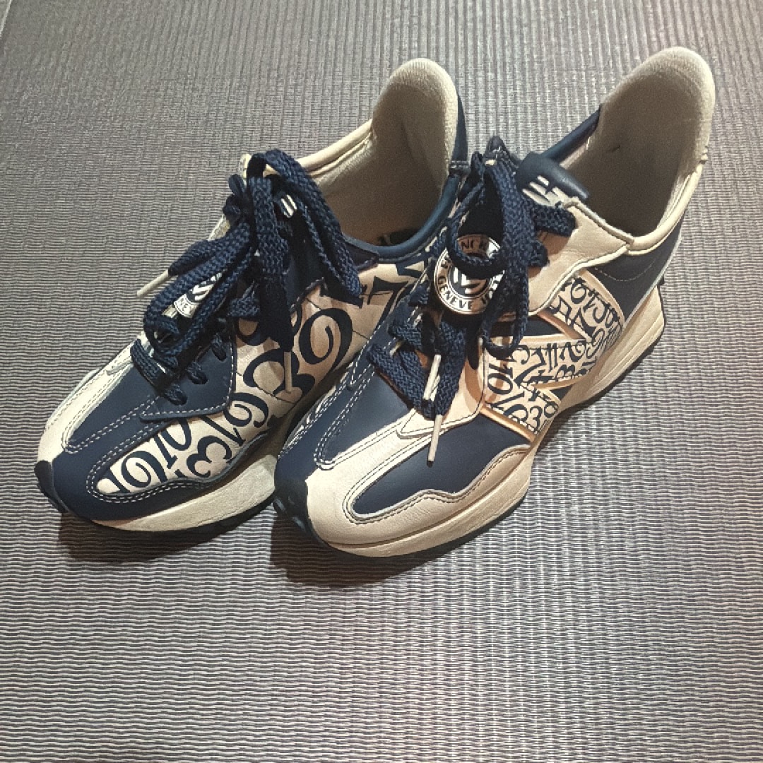 Frank Muller × New Balance 327 "Navy"