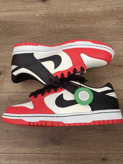 NBA × Nike Dunk Low EMB 75th Anniversary "Chicago Bulls"