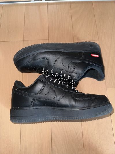 Supreme × Nike Air Force 1 Low "Black"