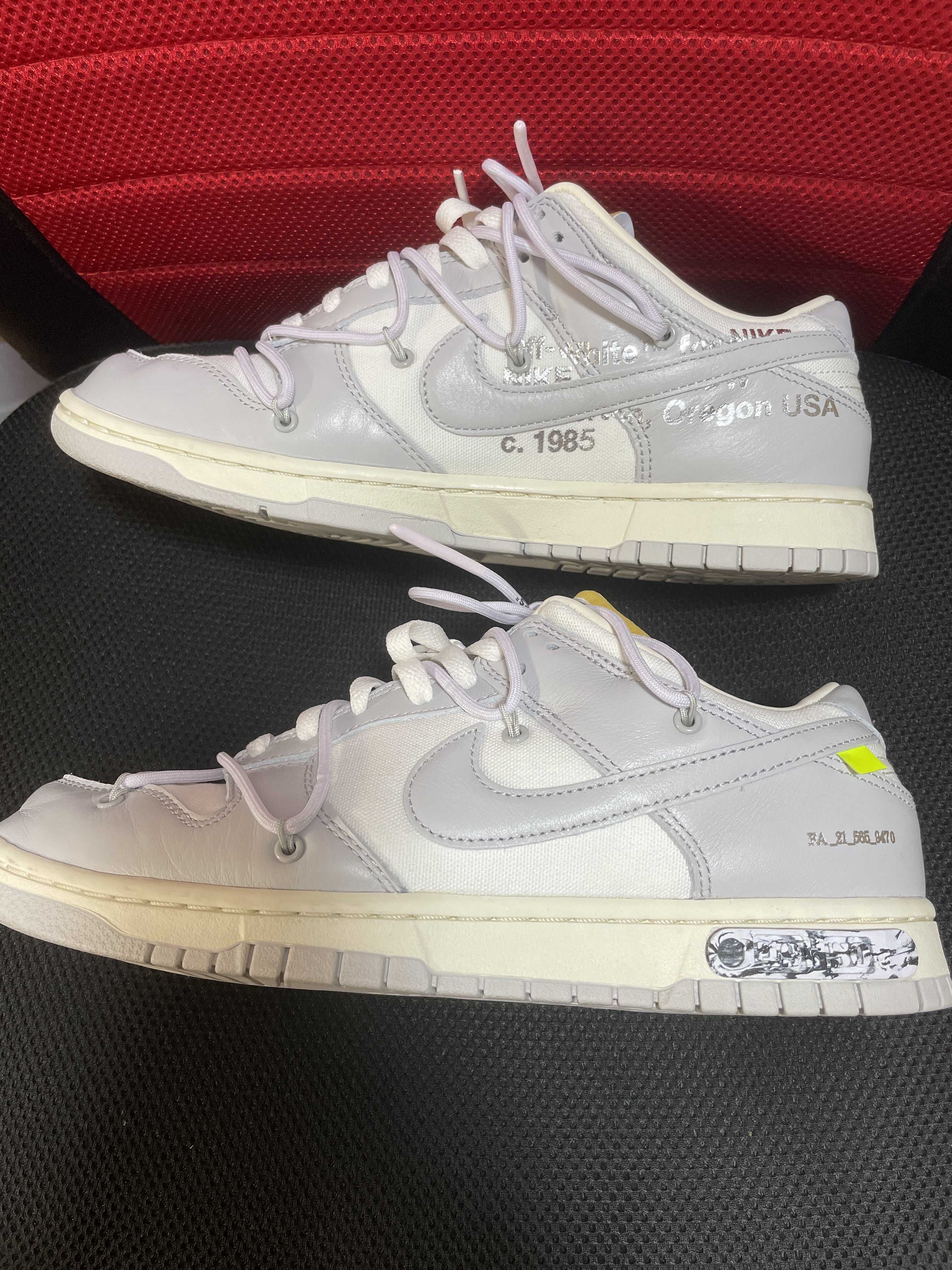 Off-White × Nike Dunk Low 1 of 50 "Lot.49"