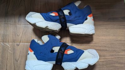 ADIAS×REEBOK CLASSIC INSTAPUMP FURY BOOST WHITE/BLUE