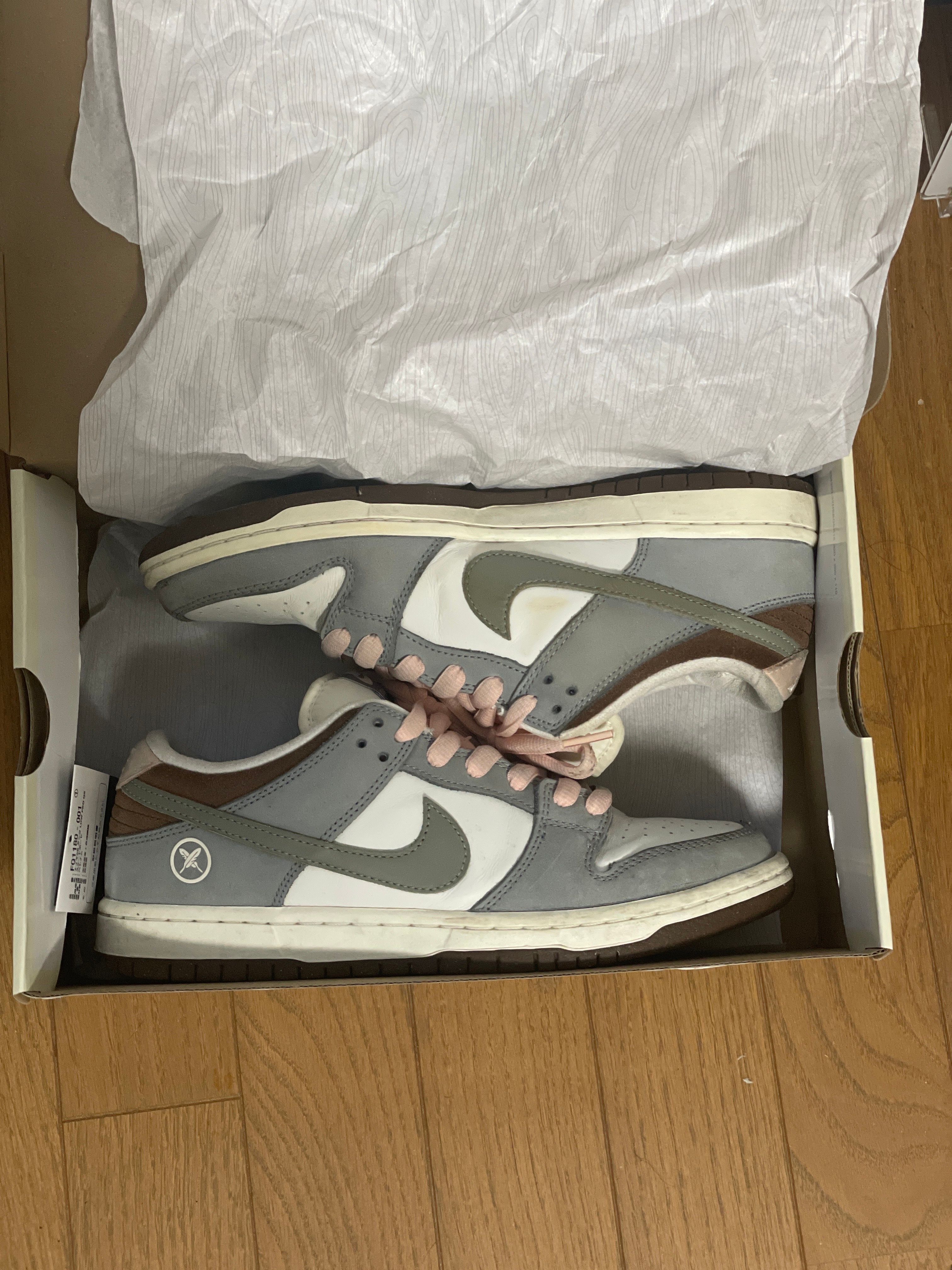 堀米 雄斗(Yuto Horigome) × Nike SB Dunk Low Pro QS "Wolf Grey"