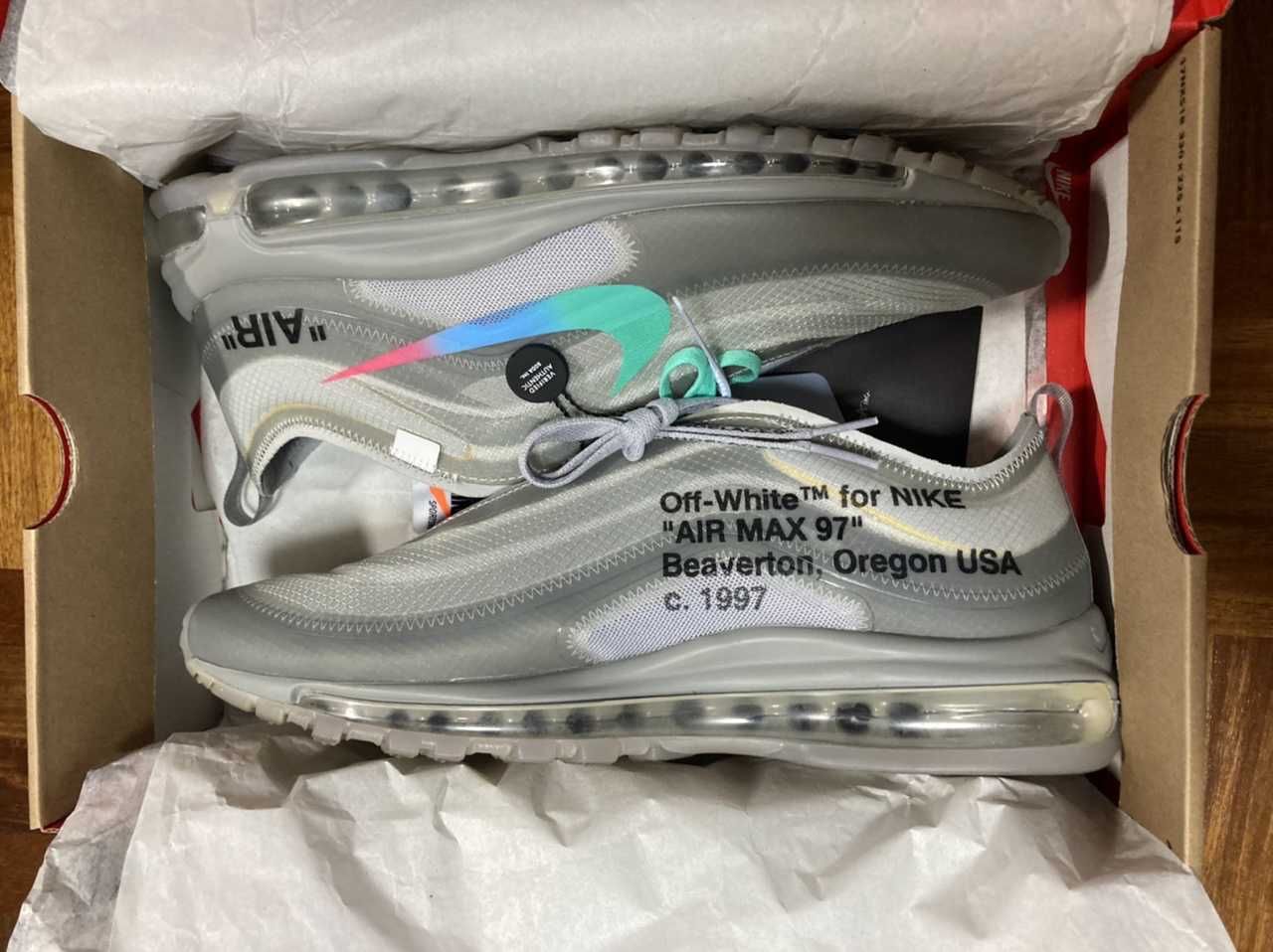 Off-White × Nike Air Max 97 "Grey"