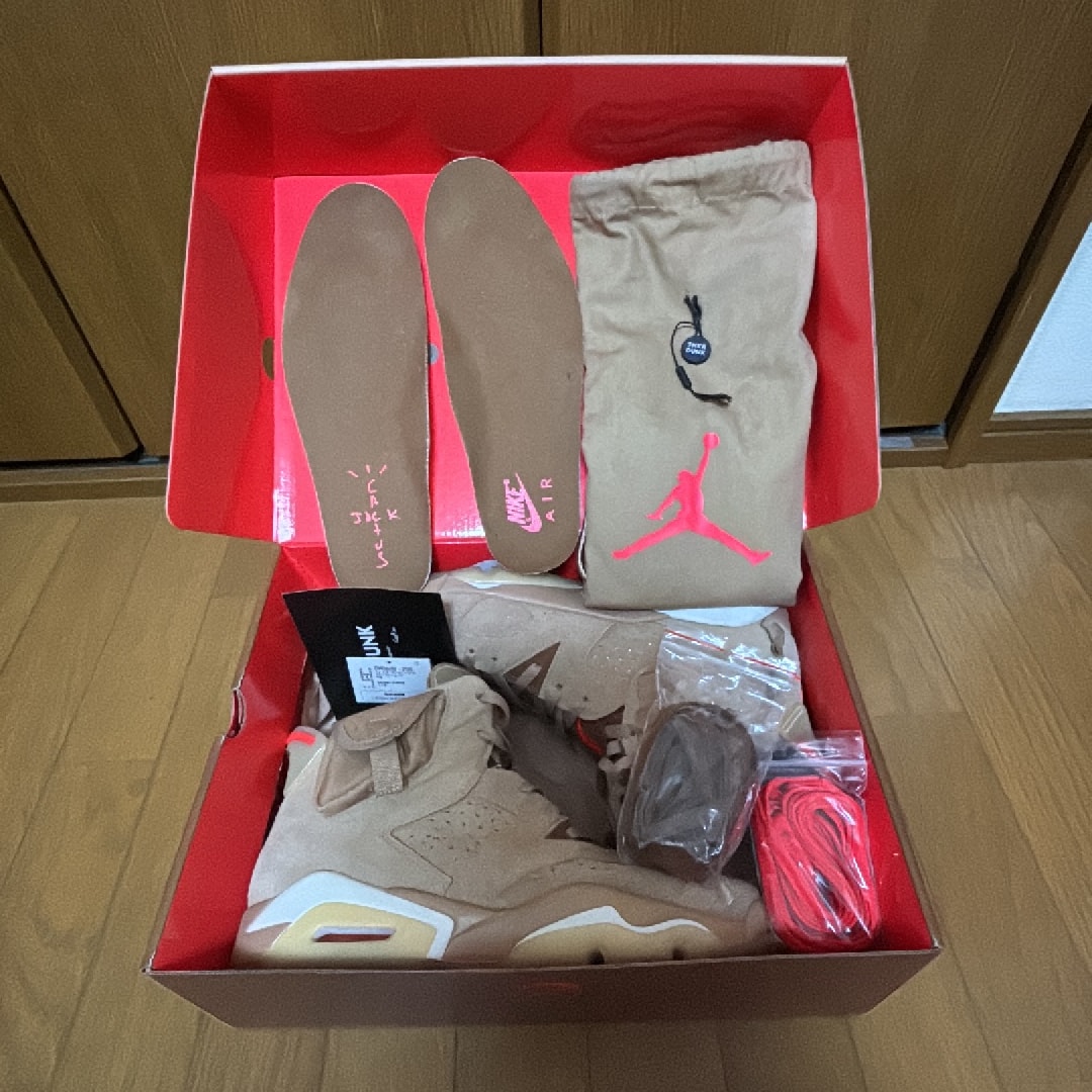 Travis Scott × Nike Air Jordan 6 "British Khaki"