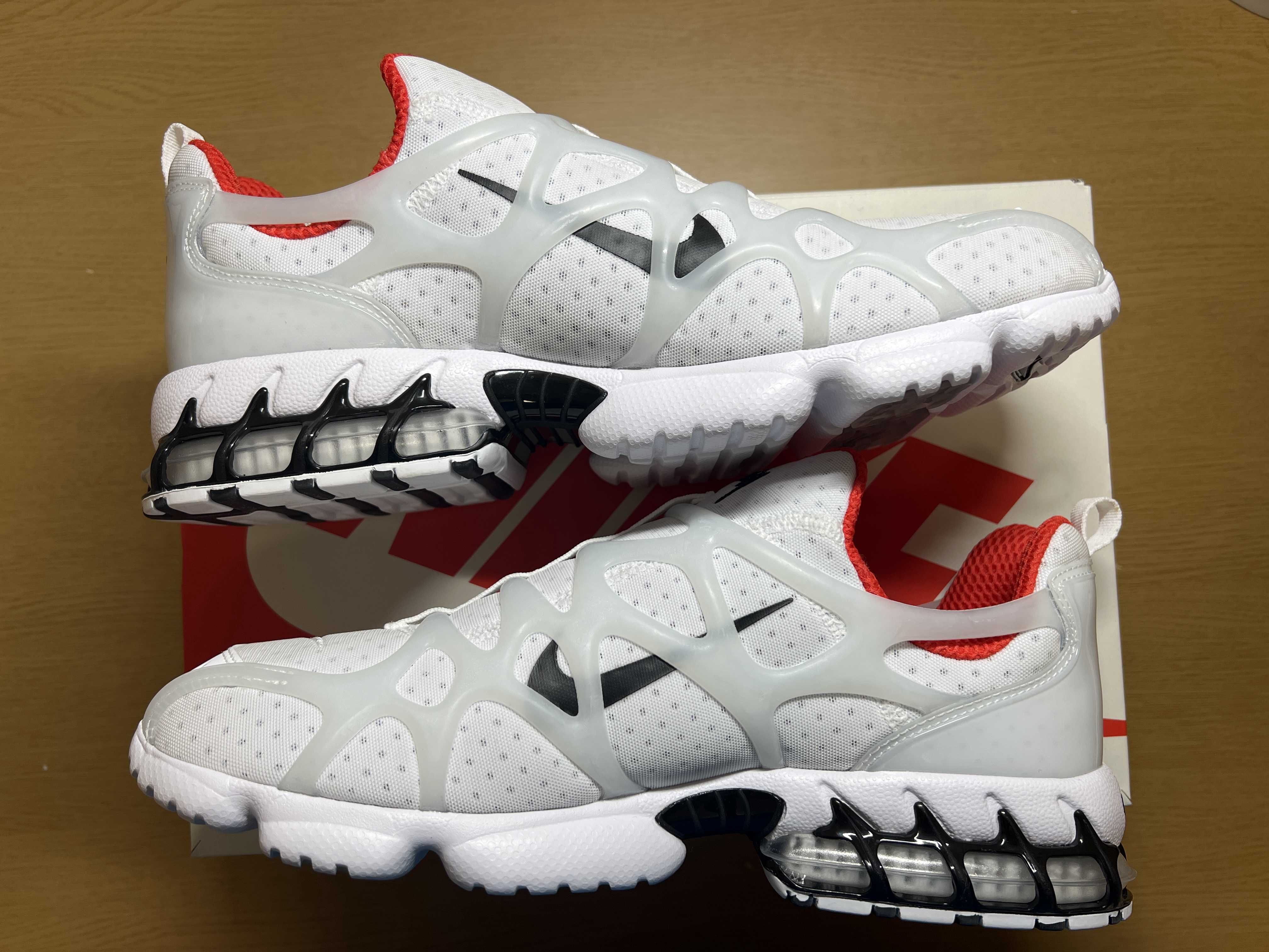 Stussy × Nike Air Zoom Kukini "White/Red"