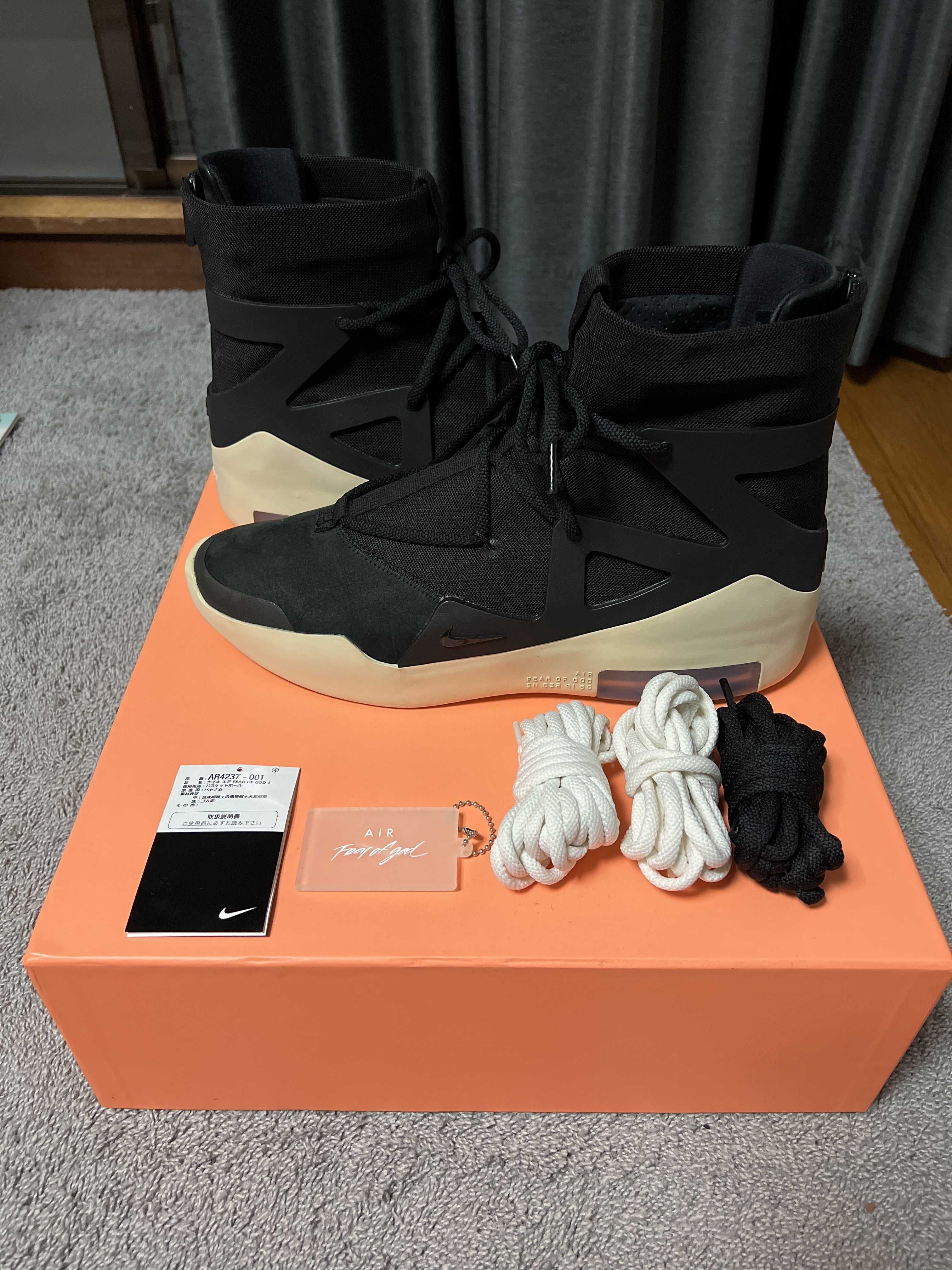 Fear Of God × Nike Air Fear Of God 1 "Black"