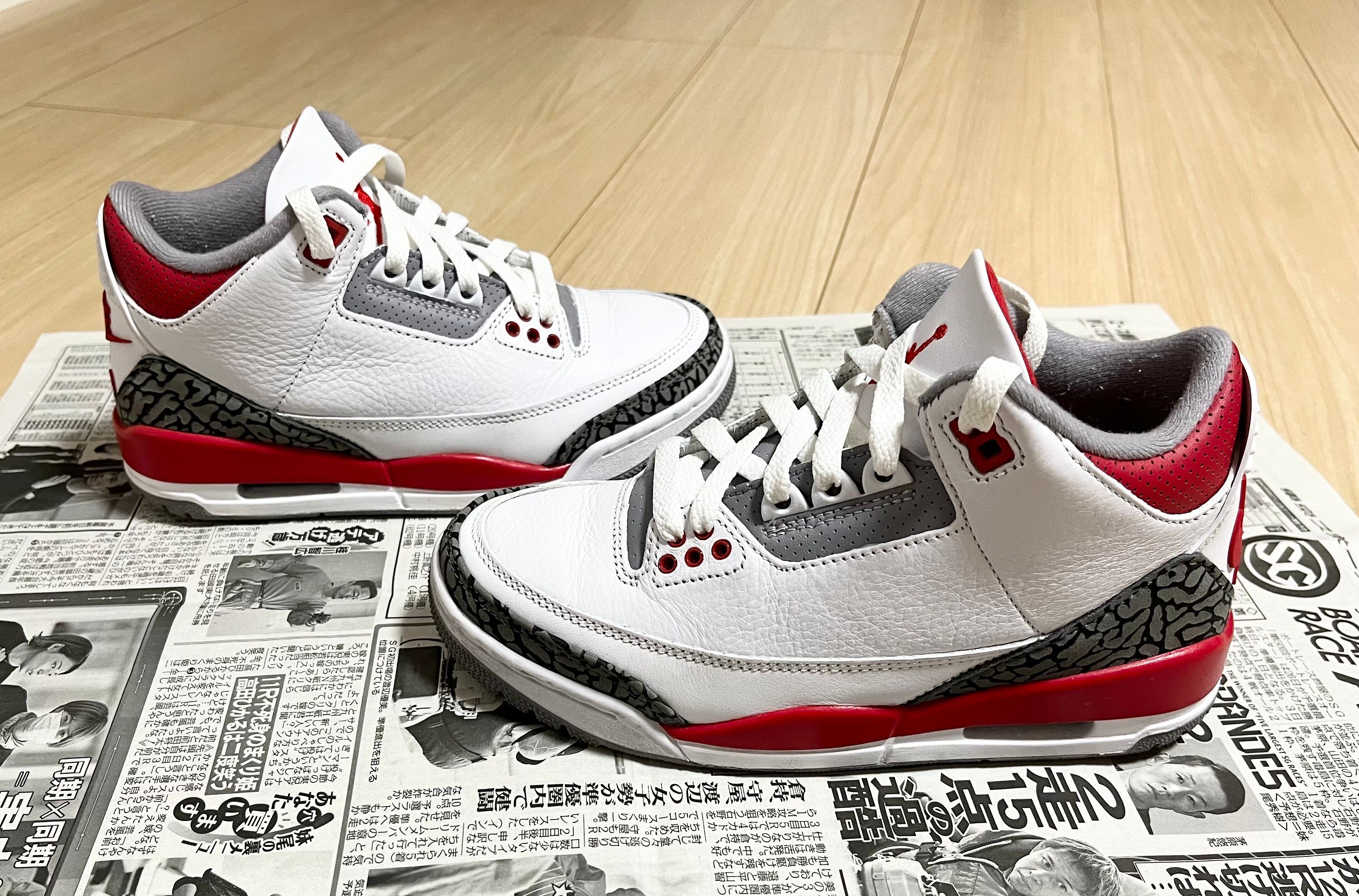 Nike Air Jordan 3 Retro OG "Fire Red" (2022)