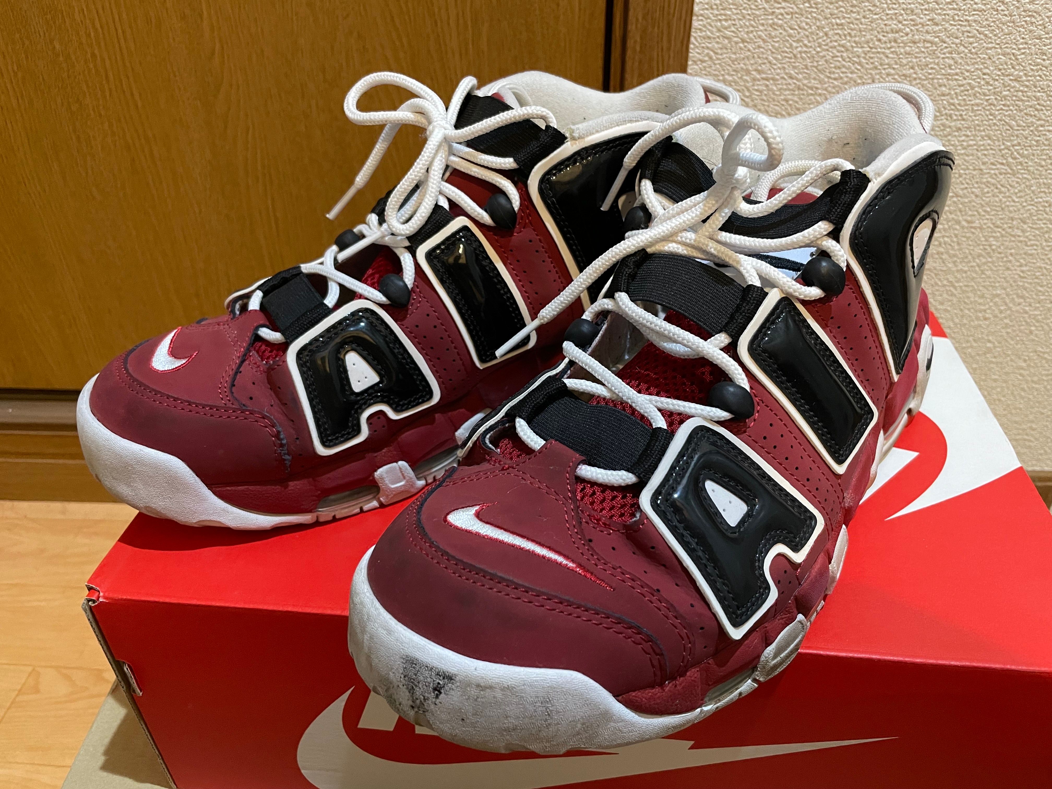 Nike Air More Uptempo ’96 "Black and Varsity Red" (2021) 