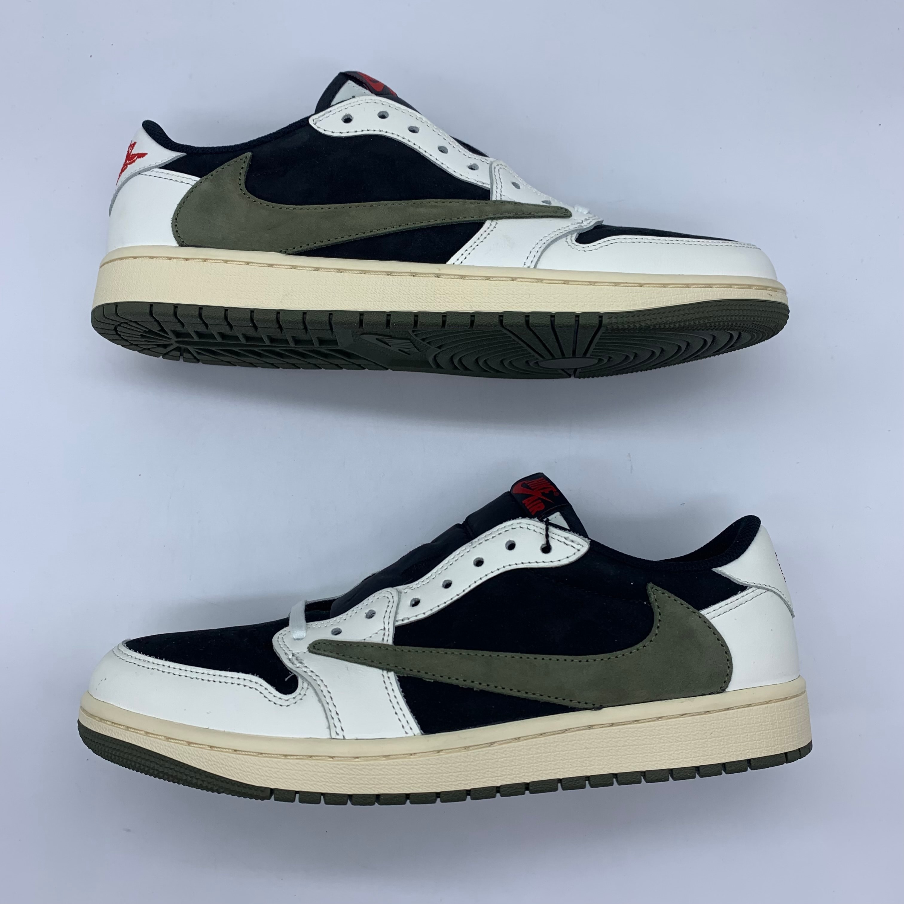 Travis Scott × Nike Women's Air Jordan 1 Low OG "Medium Olive"