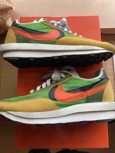 sacai × Nike LDV Waffle "Green"