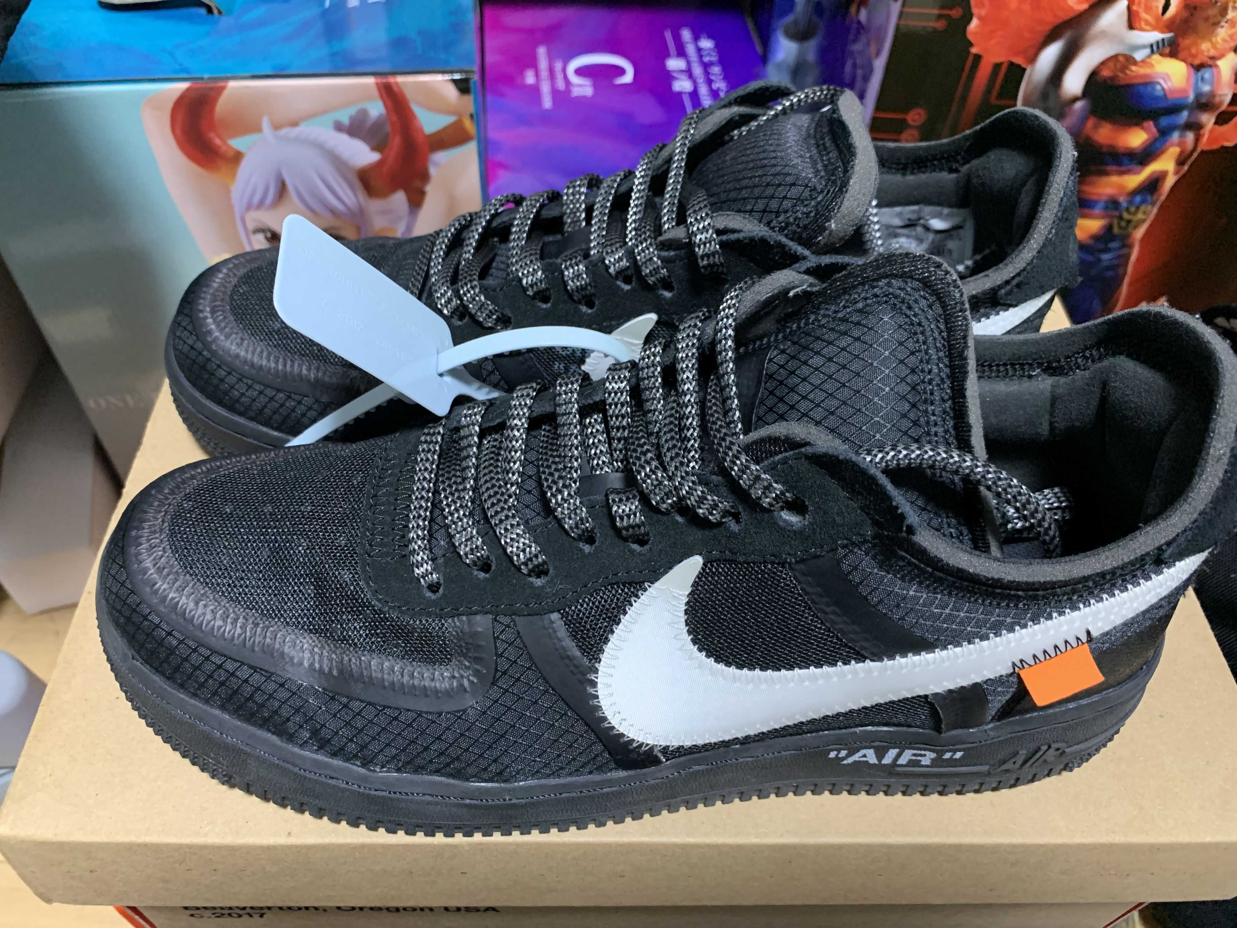 Off-White × Nike Air Force 1 Low "Black"