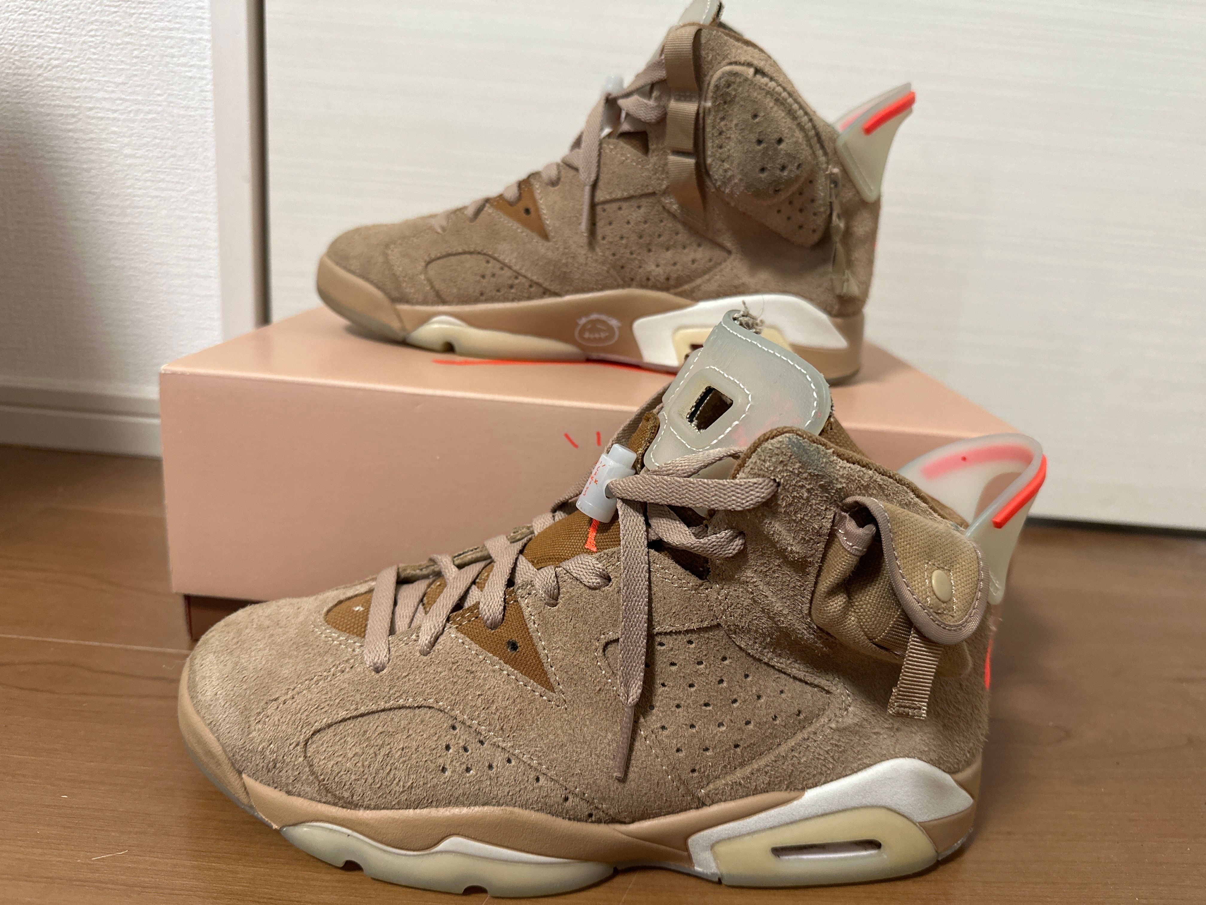Travis Scott × Nike Air Jordan 6 "British Khaki"