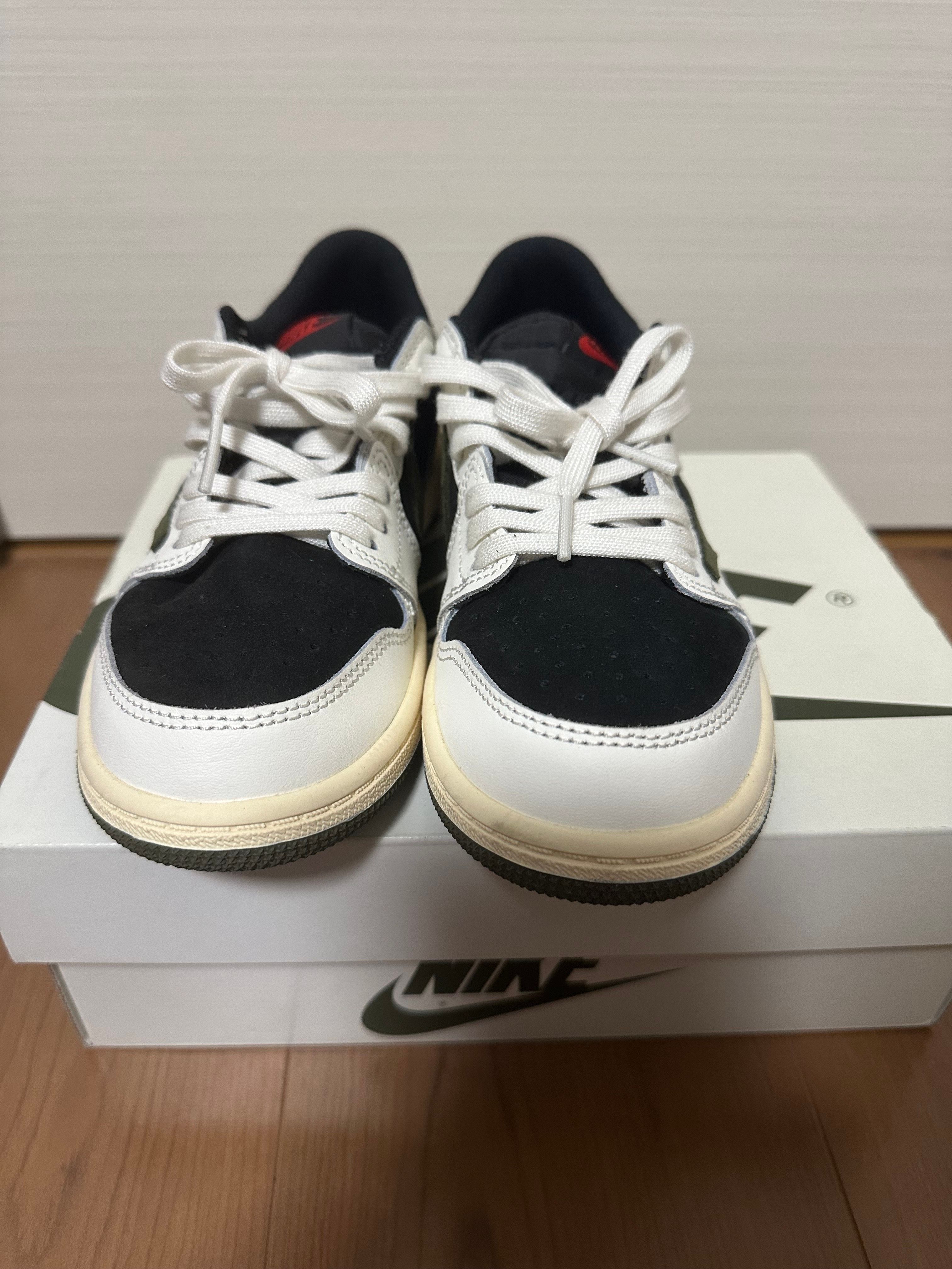 Travis Scott × Nike PS Air Jordan 1 Low OG "Medium Olive"