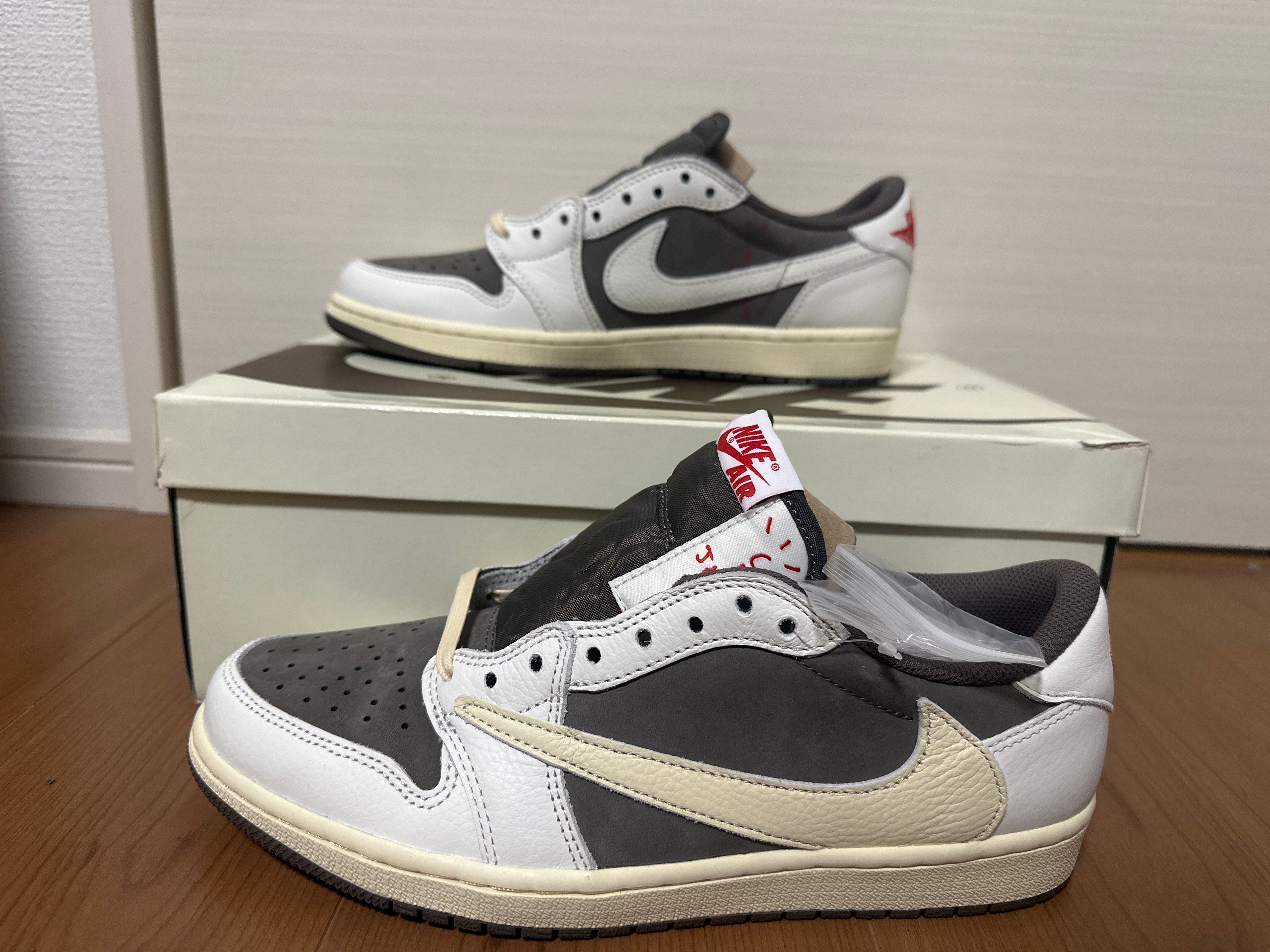 Travis Scott × Nike Air Jordan 1 Low OG SP "Reverse Mocha/Sail and Ridgerock"