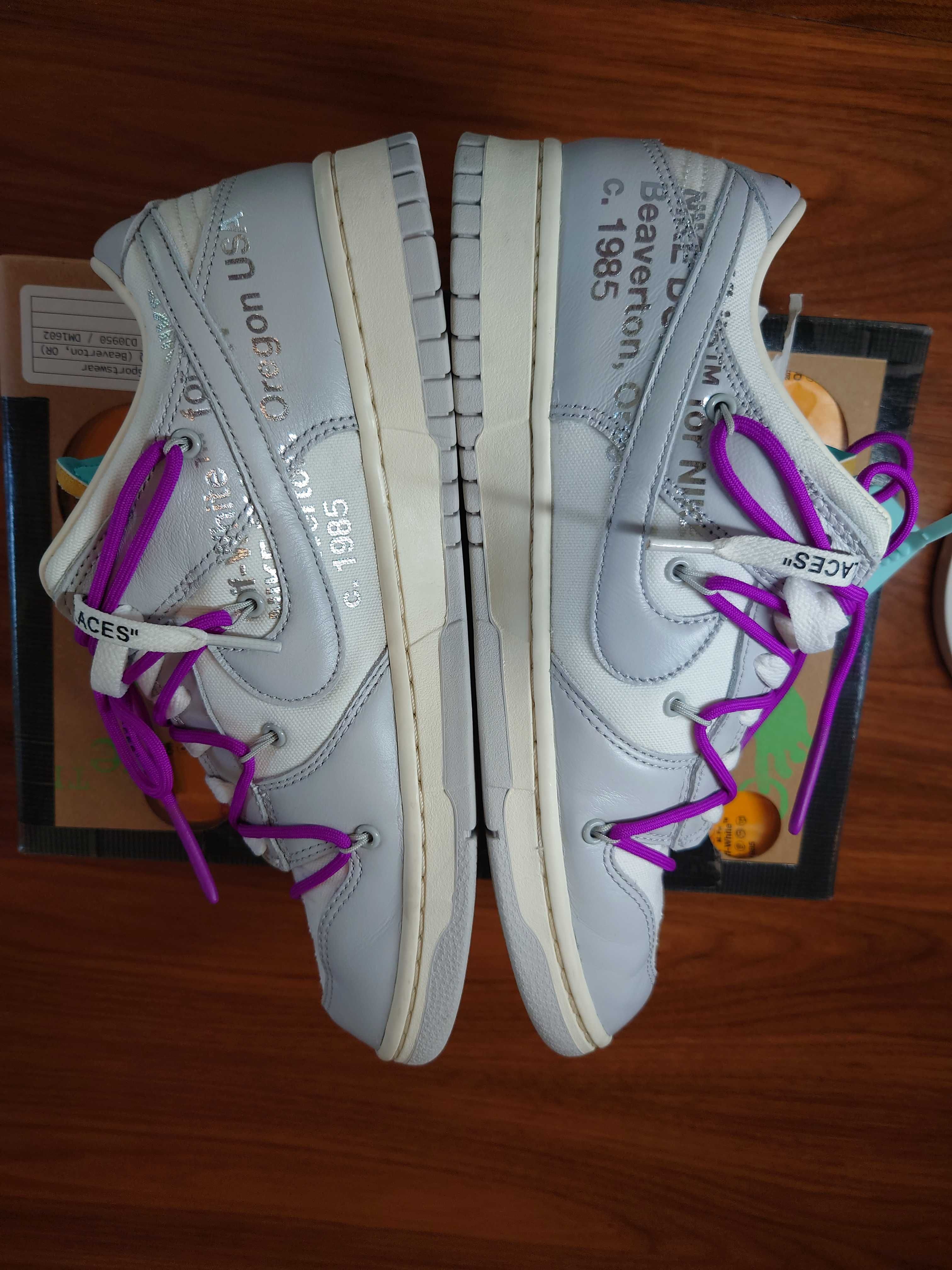 Off-White × Nike Dunk Low 1 of 50 "Lot.21"