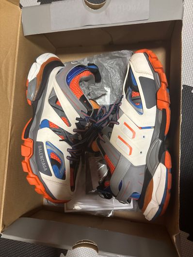 Balenciaga Track Trainer "Orange/Blue"