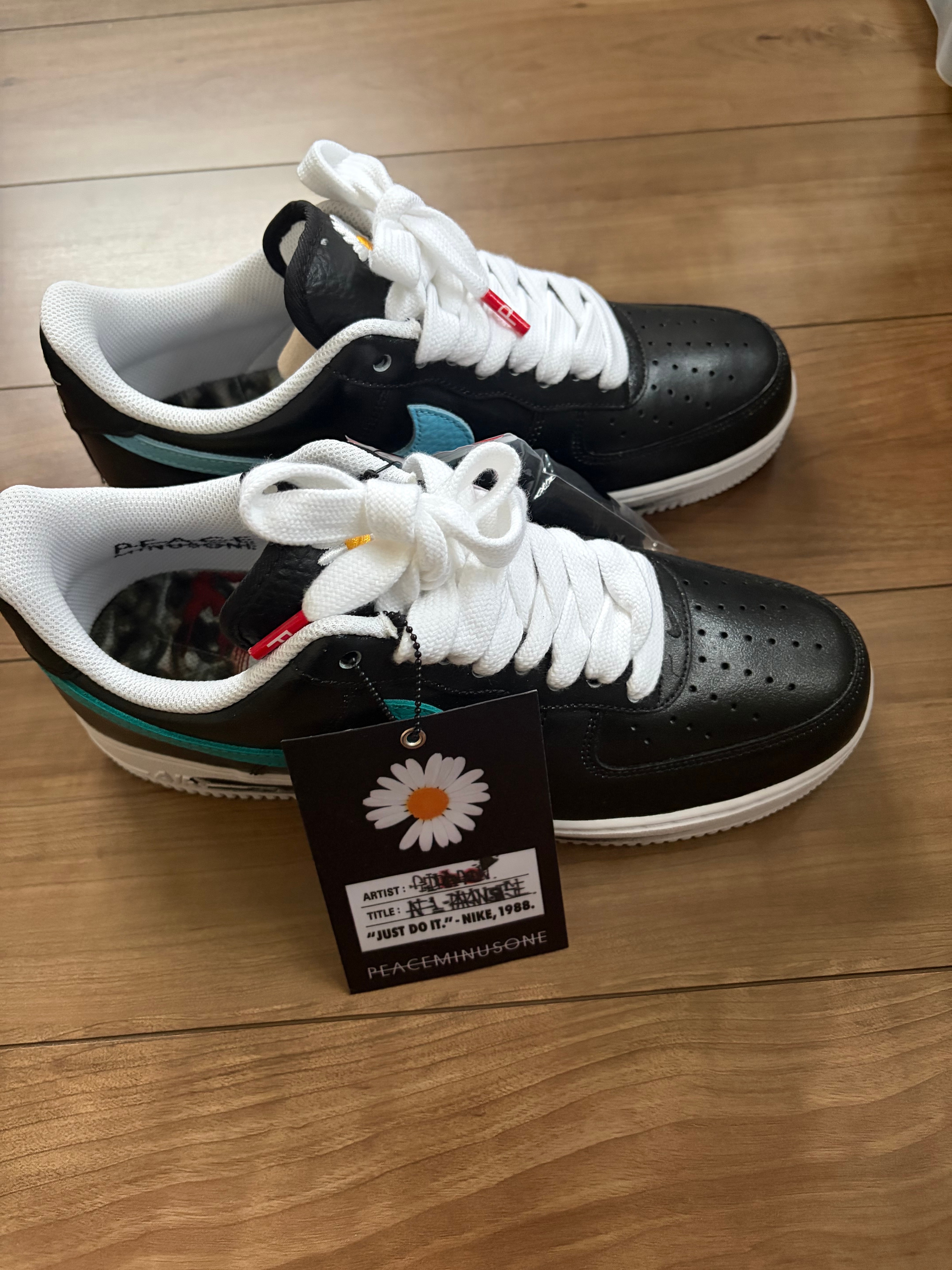PEACEMINUSONE × Nike Air Force 1 Low '07 Para-Noise 3.0 "Black and Multi-Color" / G-DRAGON