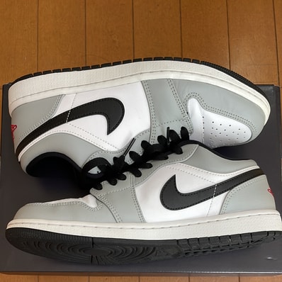 NIKE AIR JORDAN 1 LOW "LIGHT SMOKE GREY"
