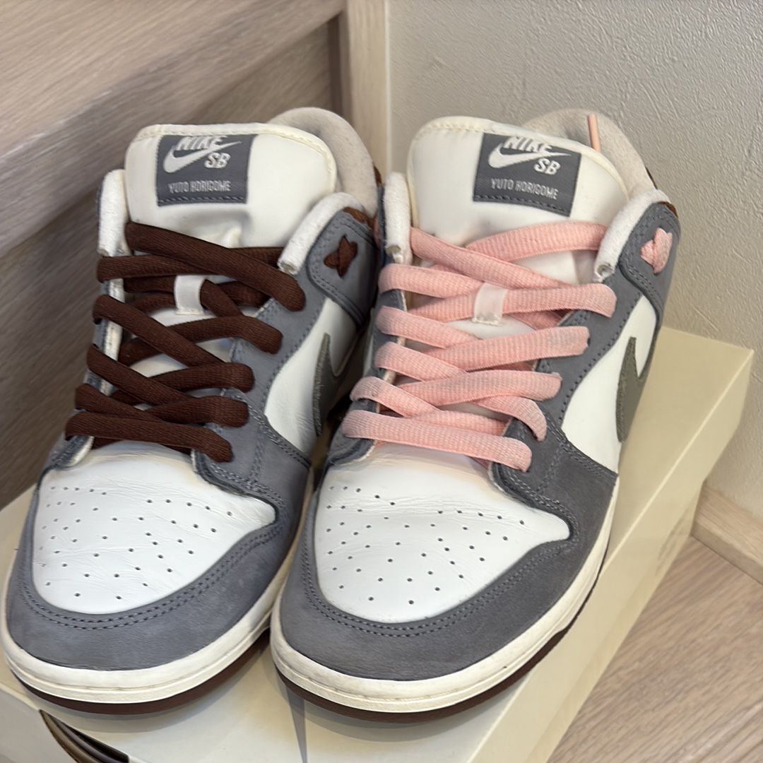 堀米 雄斗(Yuto Horigome) × Nike SB Dunk Low Pro QS "Wolf Grey"