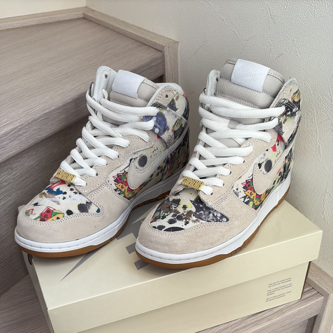 Supreme × Nike SB Dunk High "Rammellzee"