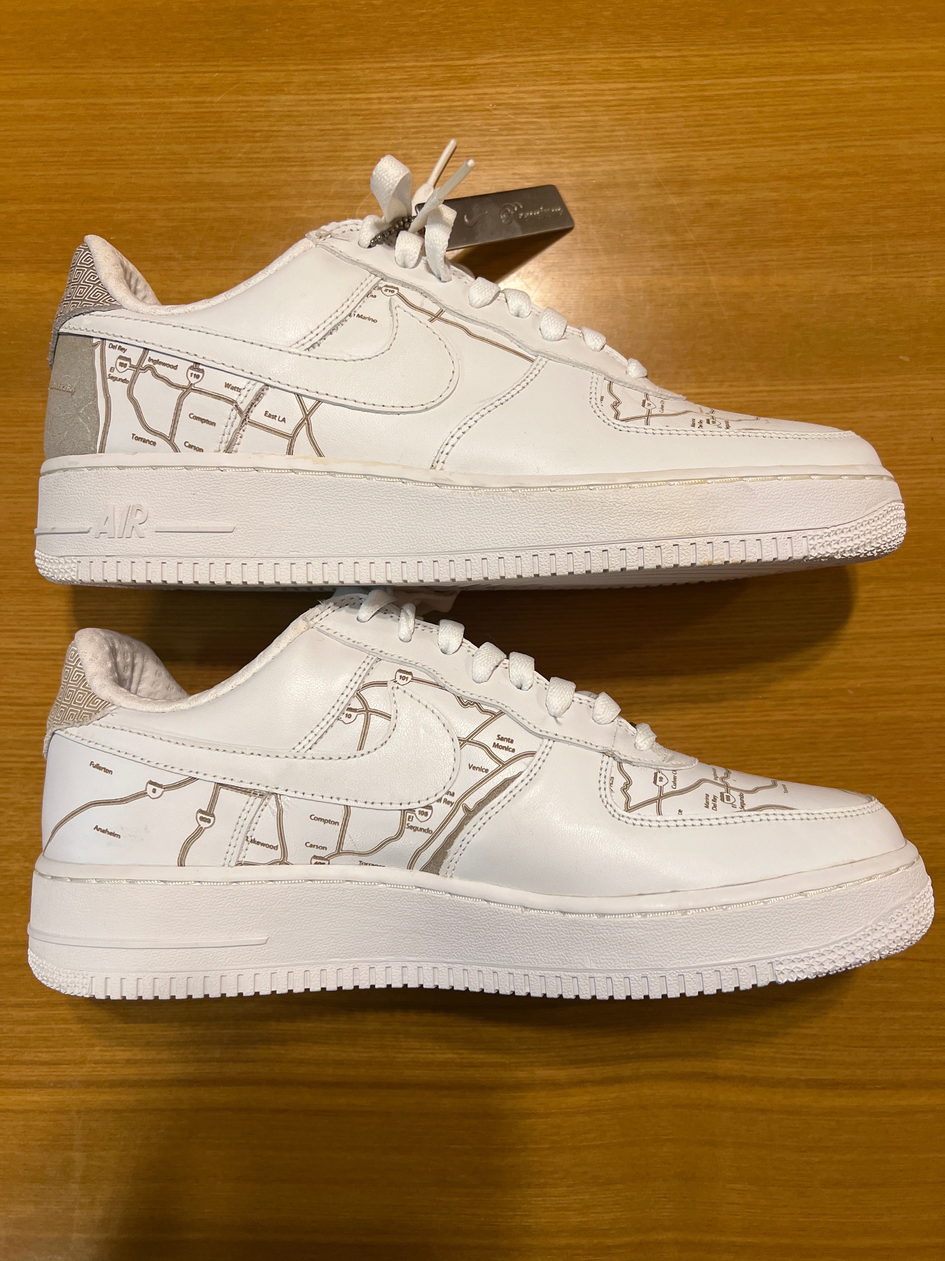 Nike Air Force 1 Low LA Map "White"